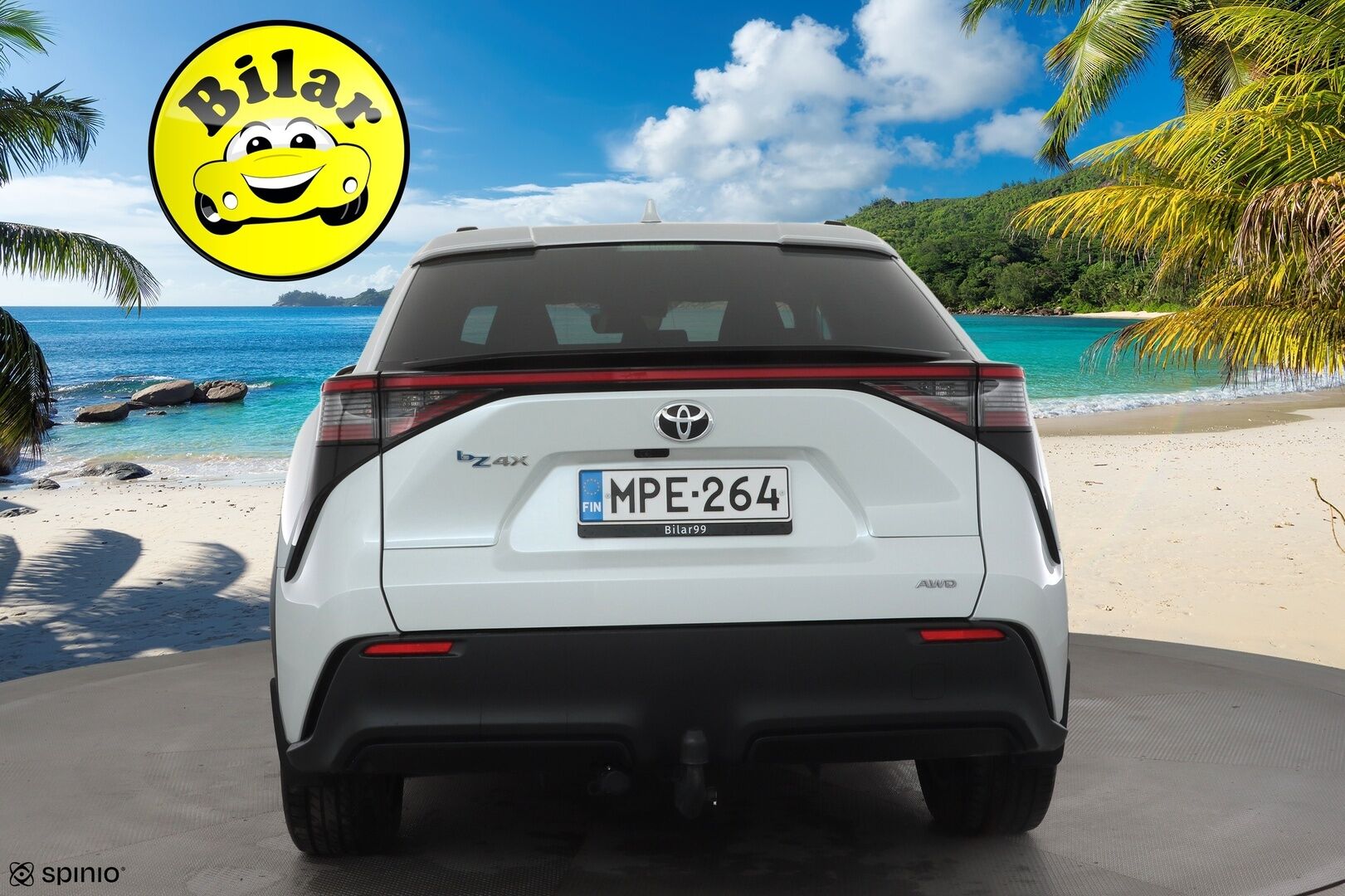 Toyota bZ4X 2023 Active AWD - | ACC | ILP | Koukku | P.kamera | Keyless | Kaista-avustin | Lämm. ratti | Lämm. tuulilasi | Navi | Apple & Android | Merkkihuollot | 2x renkaat aluin |