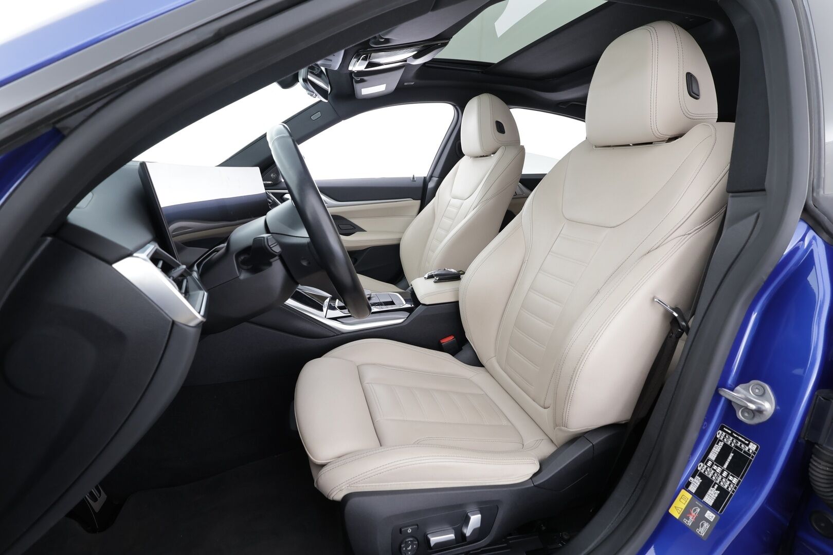 BMW I4 M50 2024 M50 Super Charged - | ACC | Lisälämmitin | Koukku | Laser Light | H/K | Lasikattoluukku | HÙD | Widescreen | Muistipenkki | Comfort Access | Apple&Android | 1.Om suomi-auto | Kahdet Renkaat | Merkkihuollettu |