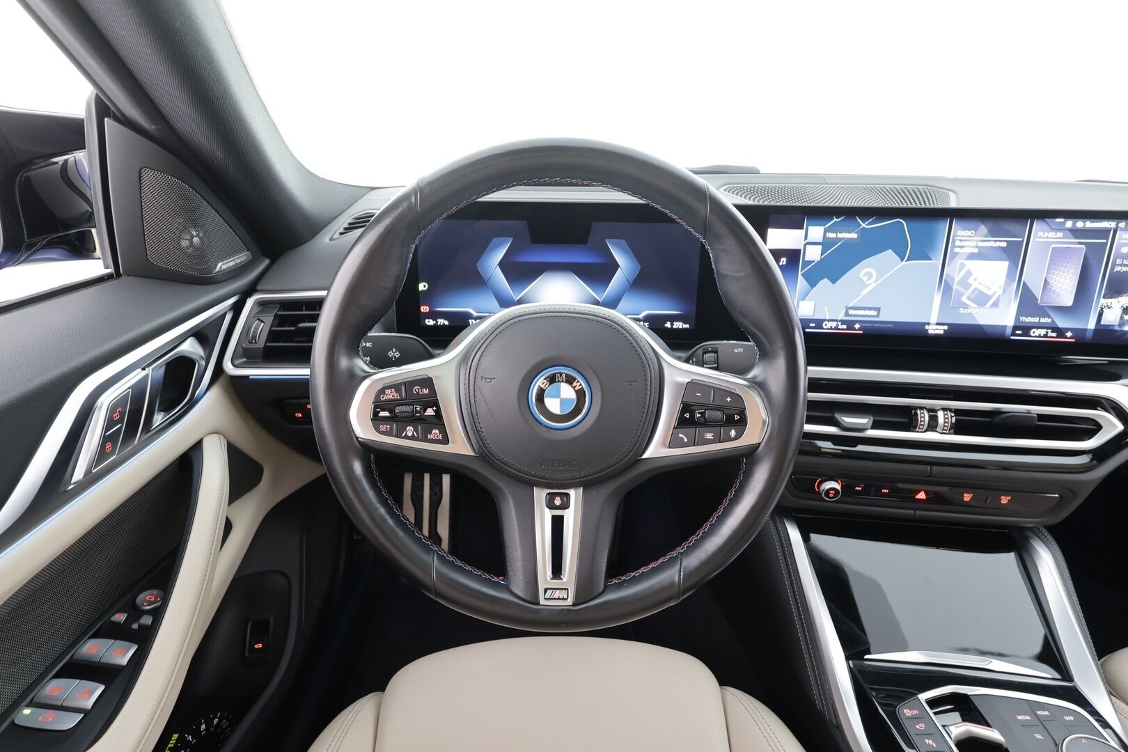 BMW I4 M50 2024 M50 Super Charged - | ACC | Lisälämmitin | Koukku | Laser Light | H/K | Lasikattoluukku | HÙD | Widescreen | Muistipenkki | Comfort Access | Apple&Android | 1.Om suomi-auto | Kahdet Renkaat | Merkkihuollettu |