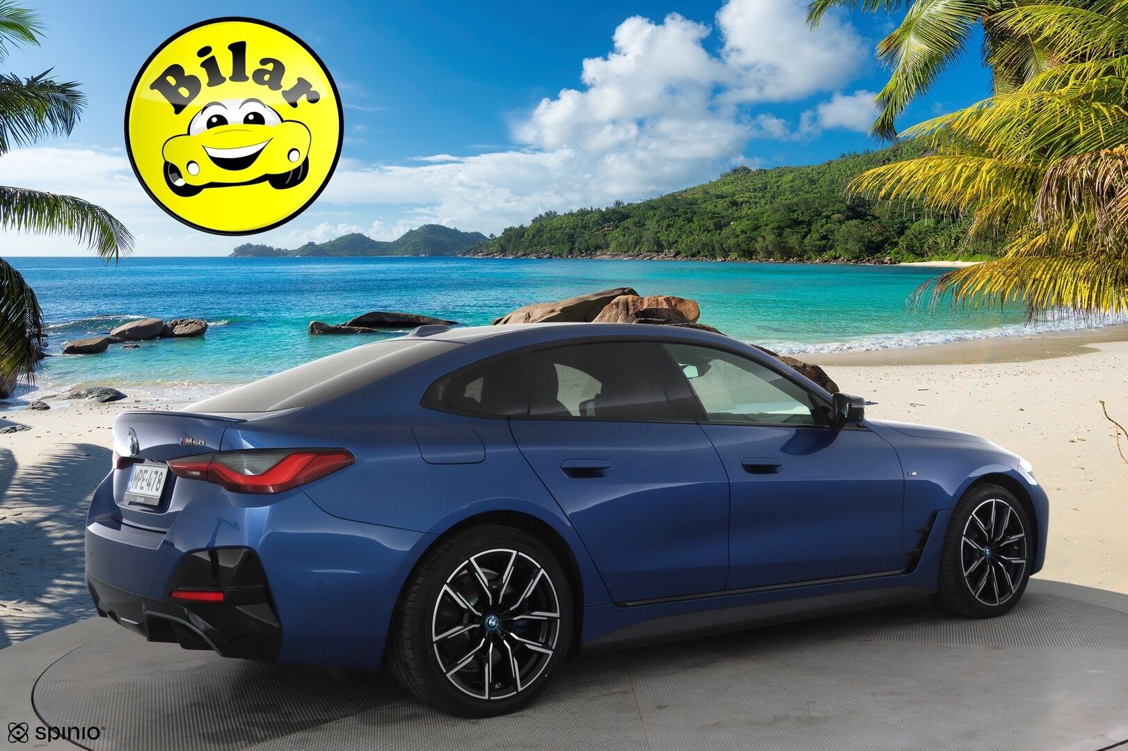 BMW I4 M50 2024 M50 Super Charged - | ACC | Lisälämmitin | Koukku | Laser Light | H/K | Lasikattoluukku | HÙD | Widescreen | Muistipenkki | Comfort Access | Apple&Android | 1.Om suomi-auto | Kahdet Renkaat | Merkkihuollettu |