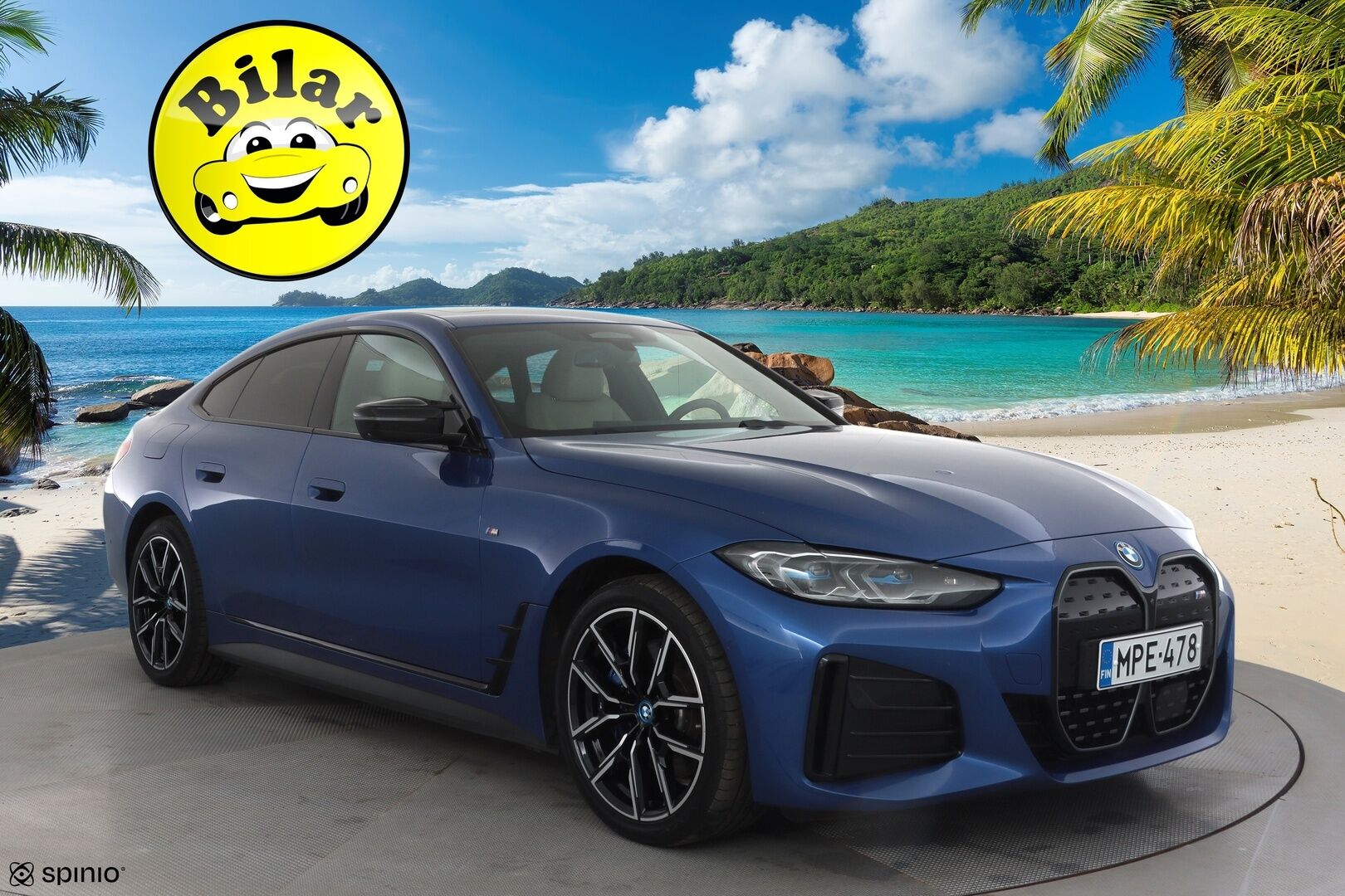 BMW I4 M50 2024 M50 Super Charged - | ACC | Lisälämmitin | Koukku | Laser Light | H/K | Lasikattoluukku | HÙD | Widescreen | Muistipenkki | Comfort Access | Apple&Android | 1.Om suomi-auto | Kahdet Renkaat | Merkkihuollettu |