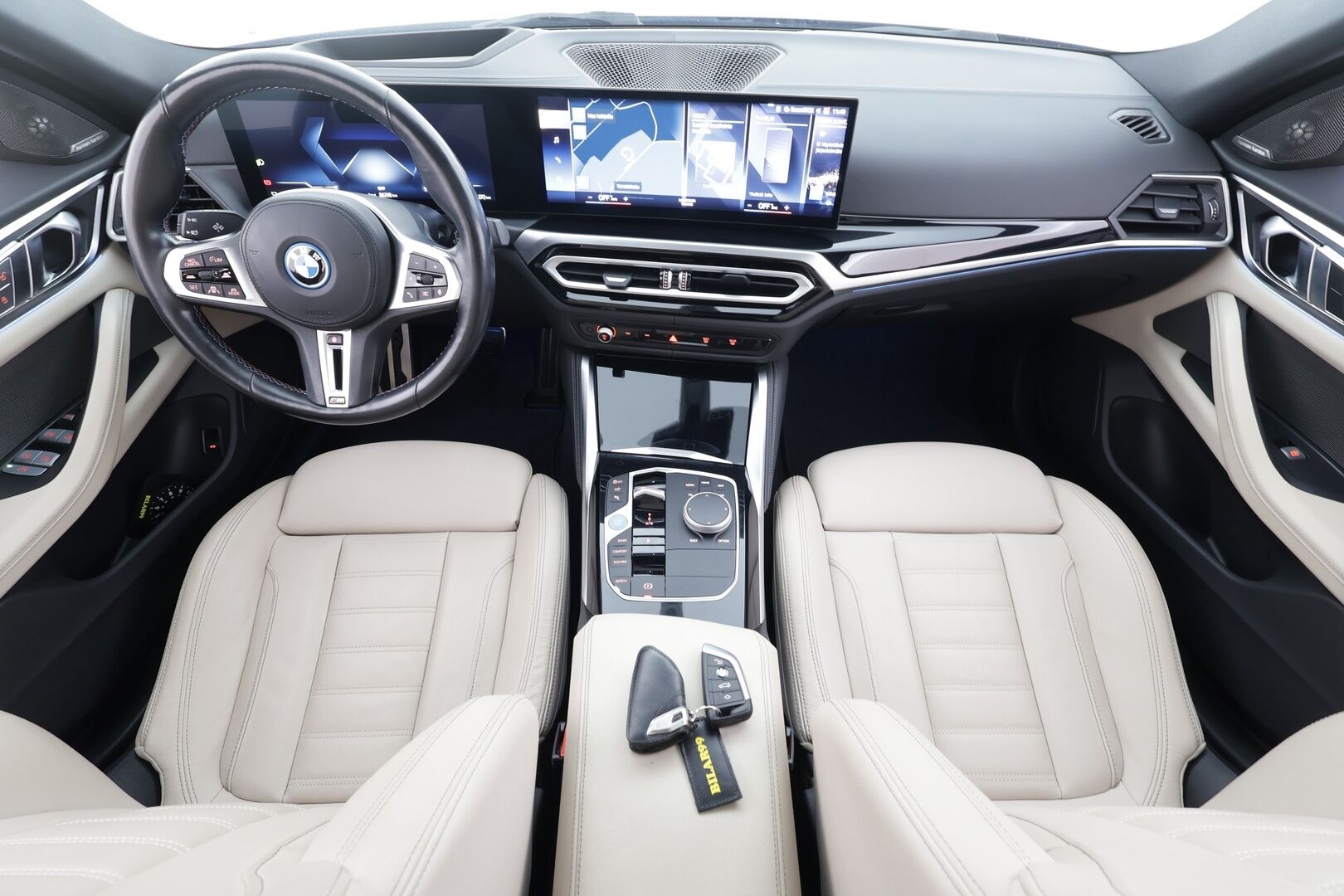 BMW I4 M50 2024 M50 Super Charged - | ACC | Lisälämmitin | Koukku | Laser Light | H/K | Lasikattoluukku | HÙD | Widescreen | Muistipenkki | Comfort Access | Apple&Android | 1.Om suomi-auto | Kahdet Renkaat | Merkkihuollettu |