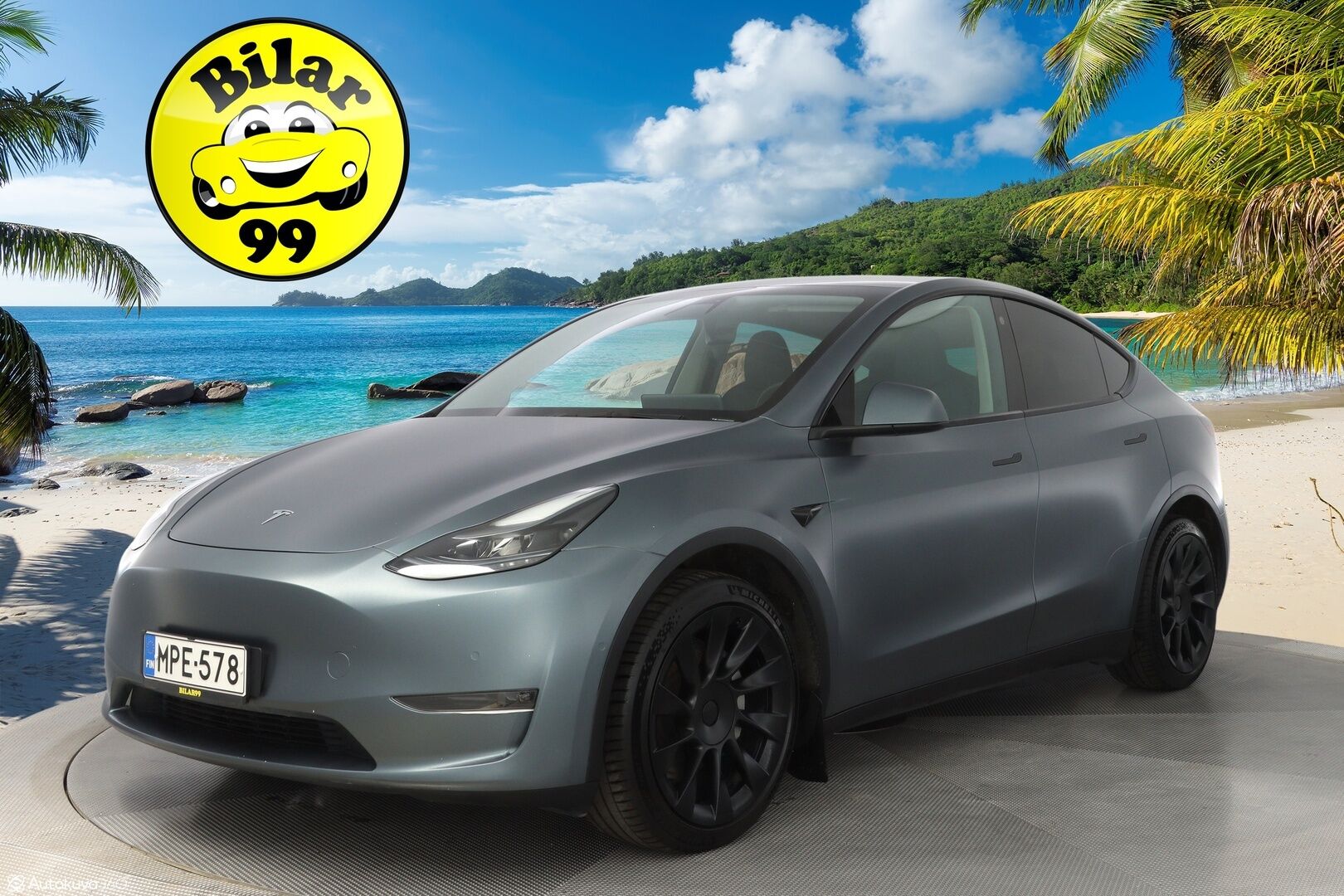 Tesla Model Y 2022 Long Range - 3,99 % KORKOTARJOUS TÄHÄN AUTOON - Ryzen / Panorama / ACC / Kahdet renkaat / Kamera