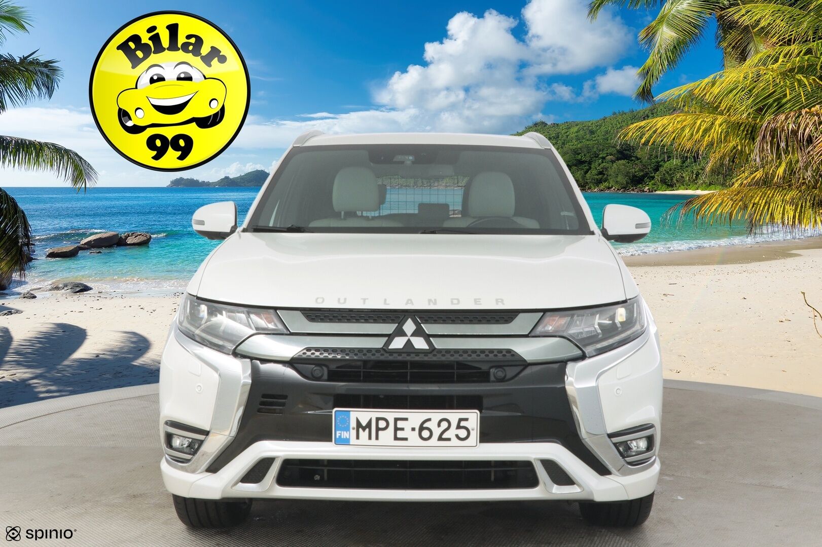 Mitsubishi Outlander 2019 13.8 kWh Business 4WD (224hp) **ACC / Vaaleat nahat / 360° / Rockford- Äänet / Koukku** - Huollot / Kahdet renkaat vanteineen 