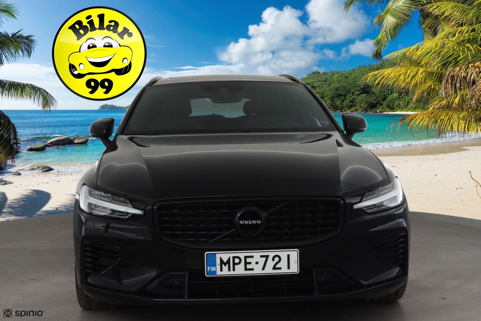 Volvo V60 2019 T8 AWD aut R-Design * ACC / Panorama / Puolinahat muistilla / High perfo äänentoisto / P.kamera / Keyless * - Koti & Kauppalaturi / Kahdet renkaat 