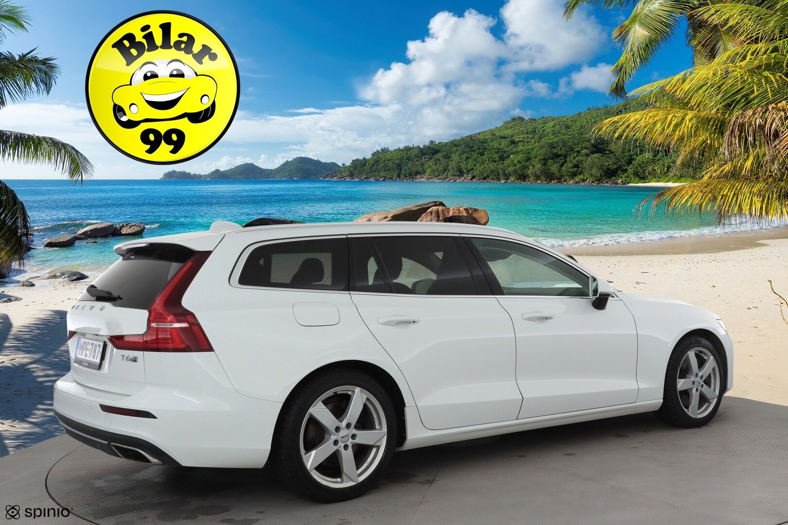 Volvo V60 2020 T6 TwE AWD Business Inscription aut * ACC / Koukku / Webasto / Full LED / BLIS / Muistipenkki / Panorama / Keyless / Navi * - Kahdet renkaat aluvanteilla