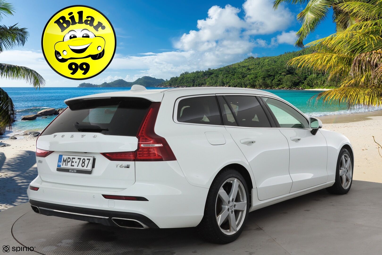 Volvo V60 2020 T6 TwE AWD Business Inscription aut * ACC / Koukku / Webasto / Full LED / BLIS / Muistipenkki / Panorama / Keyless / Navi * - Kahdet renkaat aluvanteilla