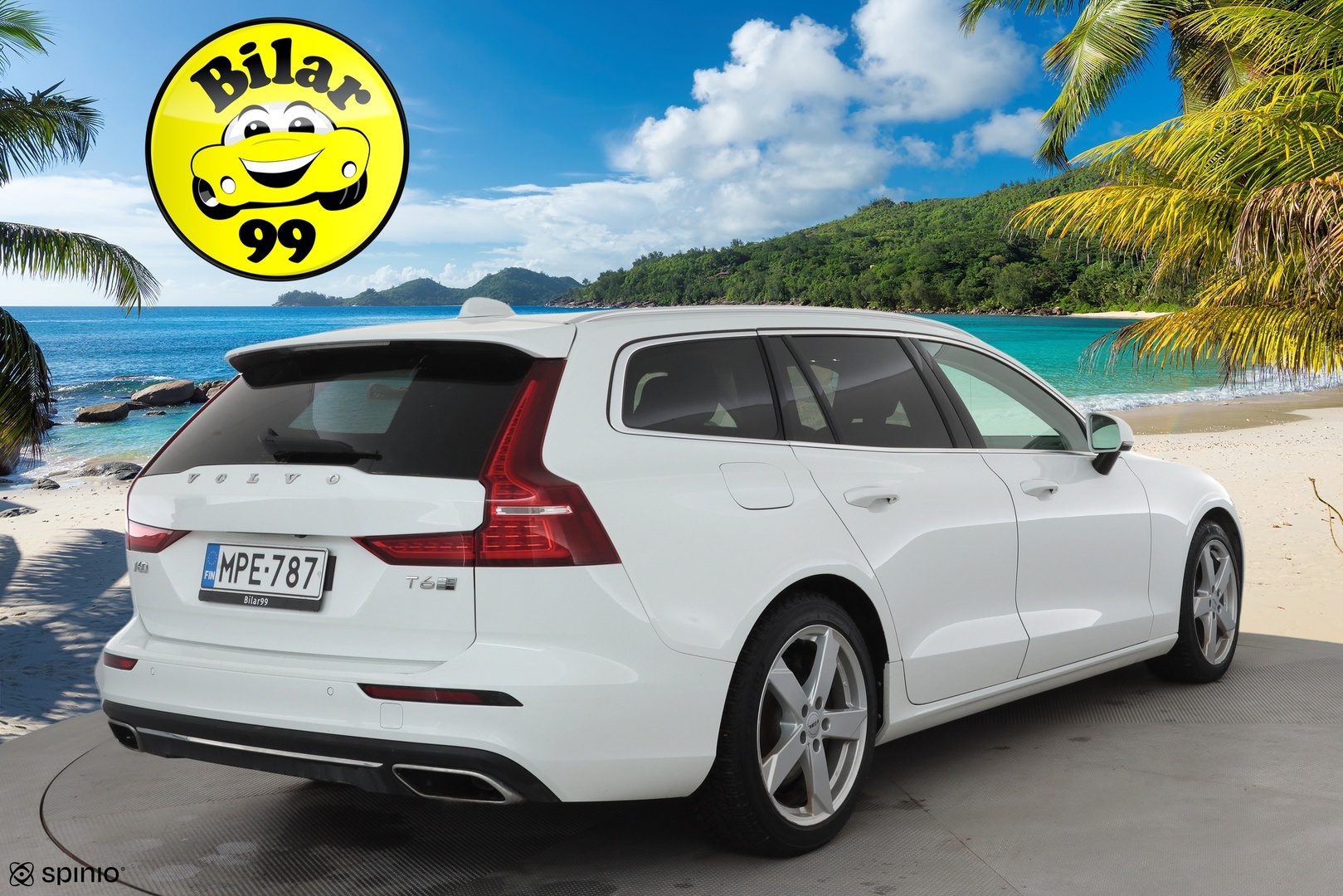 Volvo V60 2020 T6 TwE AWD Business Inscription aut * ACC / Koukku / Webasto / Full LED / BLIS / Muistipenkki / Panorama / Keyless / Navi * - Kahdet renkaat aluvanteilla - HULLUT AVAJAISHULINAT KORKOTARJOUS 3,29 %