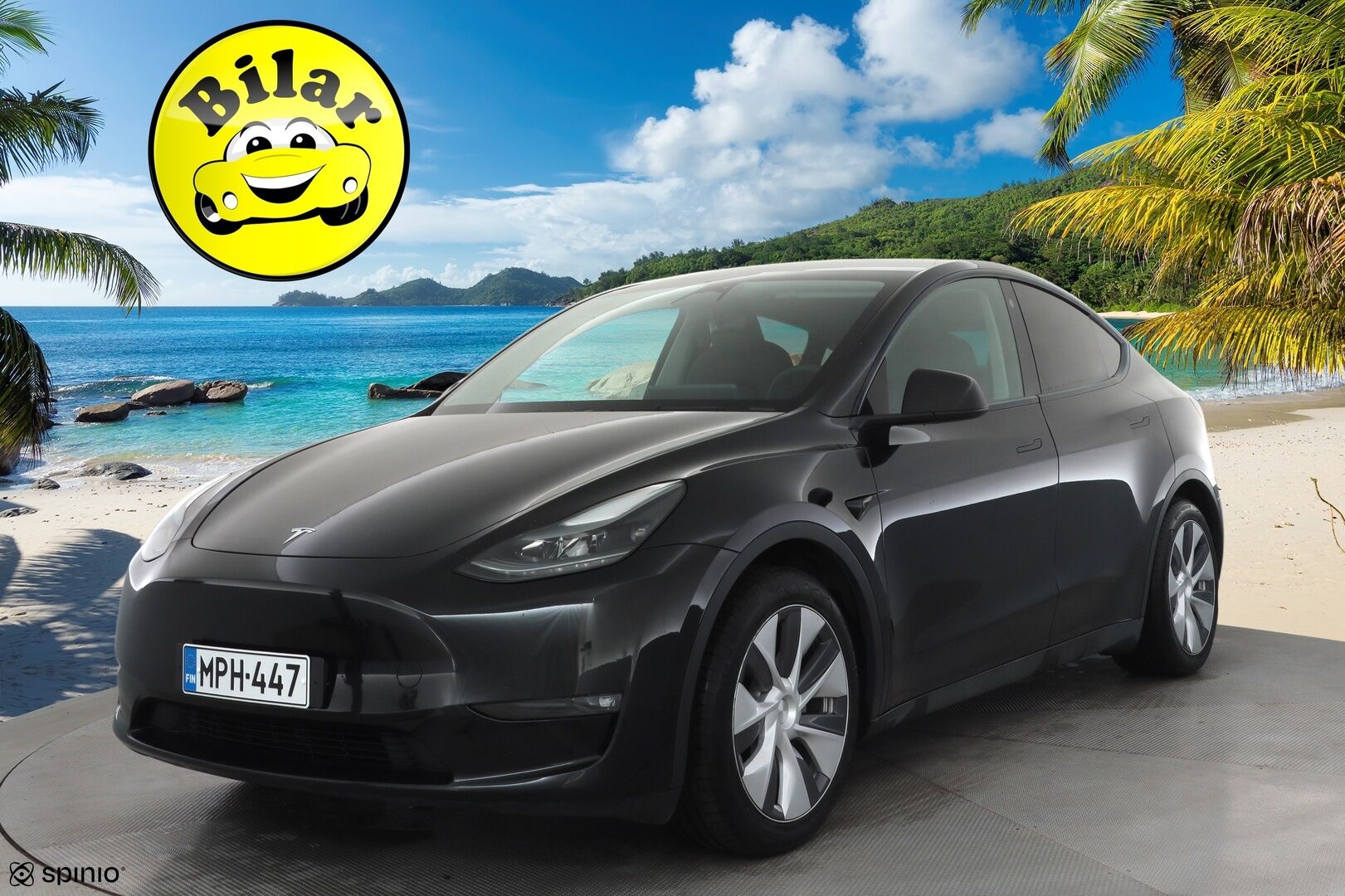 Tesla Model Y 2023 Long Range - | ACC | ILP | Koukku | Ryzen | Matrix | Premium Audio | Lasikatto | Muistipenkki | Nahat | P.kamera | 1-om suomiauto | 2x renkaat aluin |