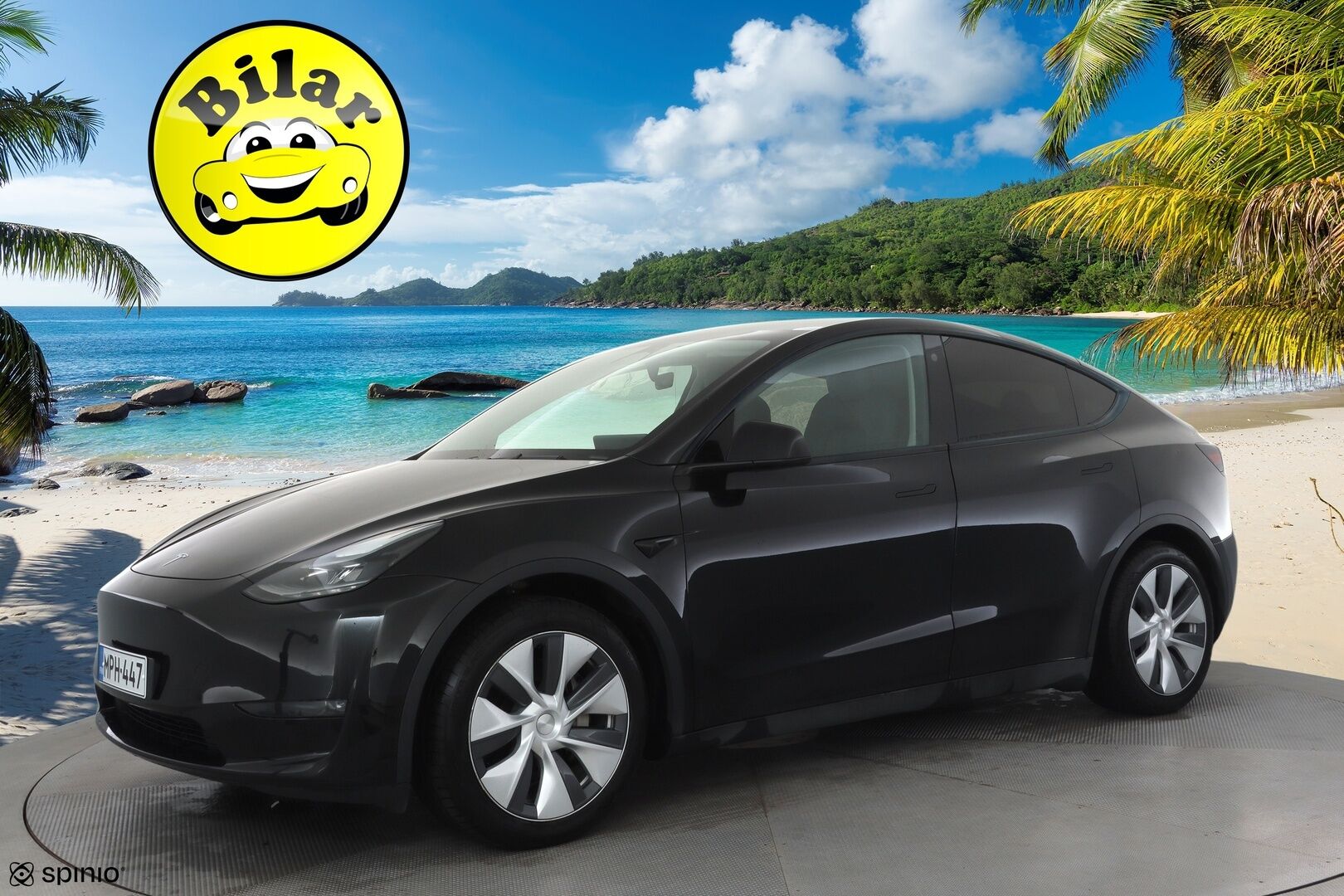 Tesla Model Y 2023 Long Range - | ACC | ILP | Koukku | Ryzen | Matrix | Premium Audio | Lasikatto | Muistipenkki | Nahat | P.kamera | 1-om suomiauto | 2x renkaat aluin |