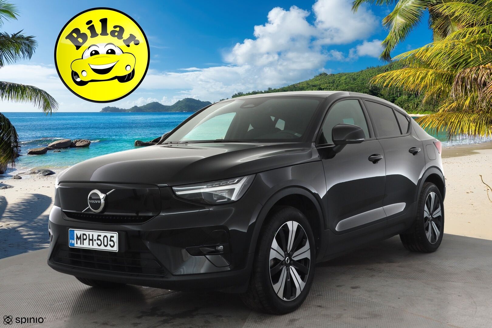 Volvo C40 2023 Recharge Single Plus aut - | ACC | ILP | Koukku | Pixel-LED | Lasikatto | Muistipenkki | Sporttipenkit | BLIS | Pilot Assist | Keyless | 1-om suomiauto | 2x renkaat aluin | ALV |