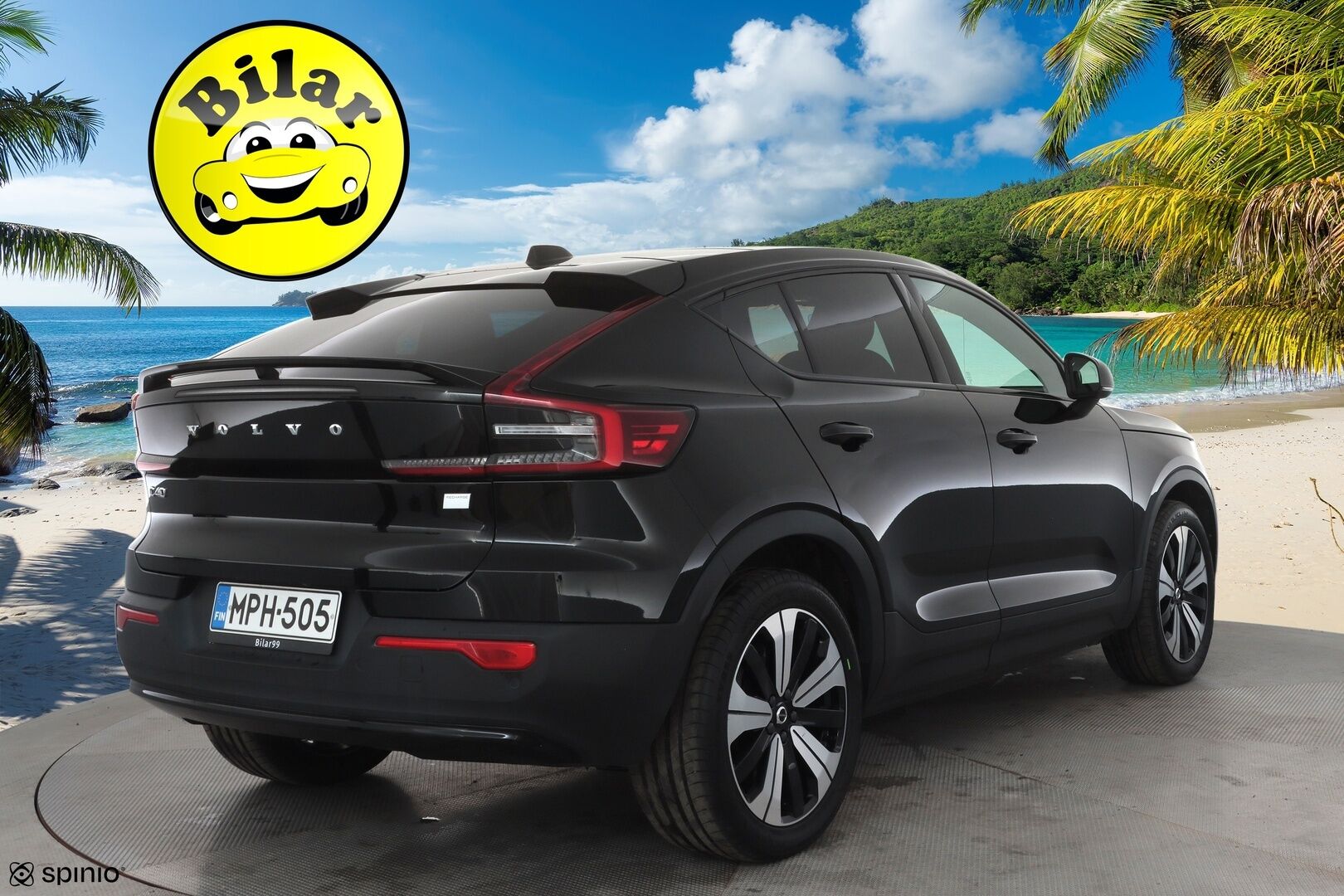 Volvo C40 2023 Recharge Single Plus aut - | ACC | ILP | Koukku | Pixel-LED | Lasikatto | Muistipenkki | Sporttipenkit | BLIS | Pilot Assist | Keyless | 1-om suomiauto | 2x renkaat aluin | ALV |