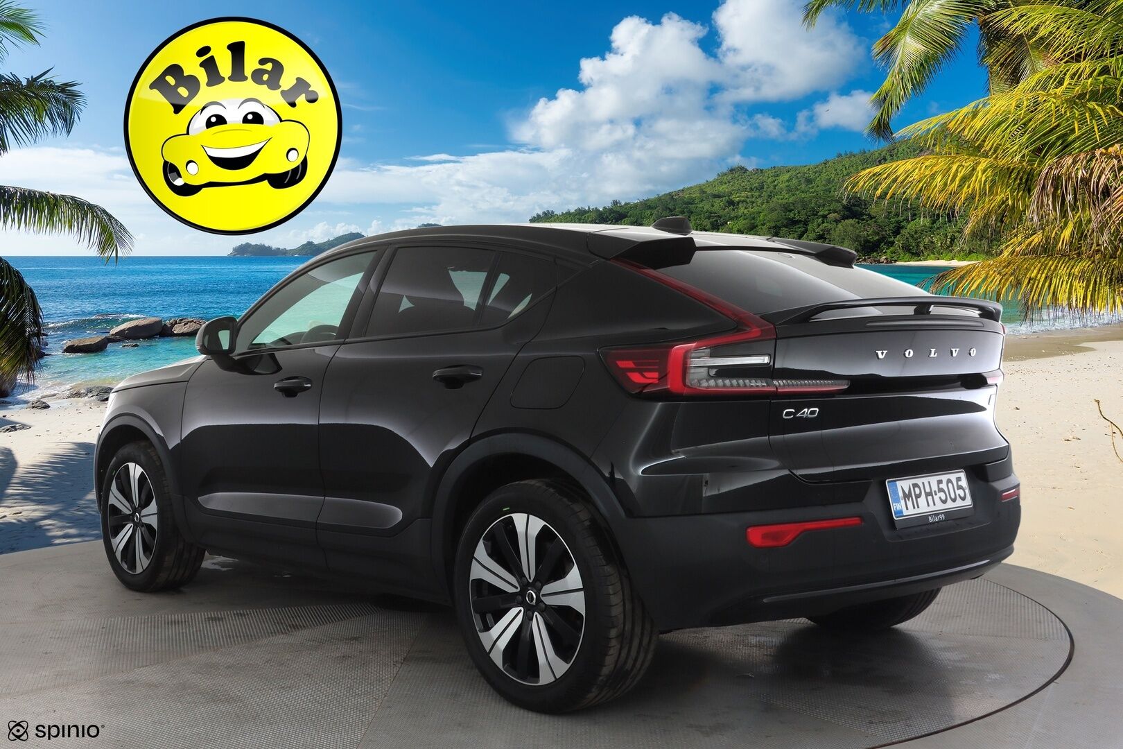 Volvo C40 2023 Recharge Single Plus aut - | ACC | ILP | Koukku | Pixel-LED | Lasikatto | Muistipenkki | Sporttipenkit | BLIS | Pilot Assist | Keyless | 1-om suomiauto | 2x renkaat aluin | ALV |