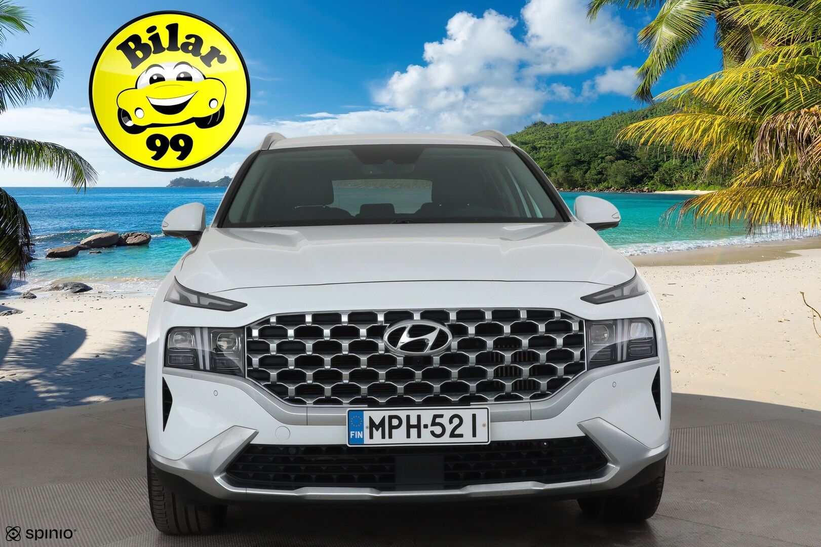 Hyundai Santa Fe 2023 1.6 T-GDI 265 hv Plug in 4WD 6AT Premium 7P *ACC / HUD / 360° / Muistipenkki / Ilmastoidut nahat / Navi / LED / KeylessGo* - KATSO KAMPANJAHINTA! / SoH 98,7% / 1.Om Suomi-auto / Kahdet renkaat aluvanteilla / Merkkihuollettu / Viimeisin huolto 44tkm - Osta nyt, maksa vasta ensi vuonna