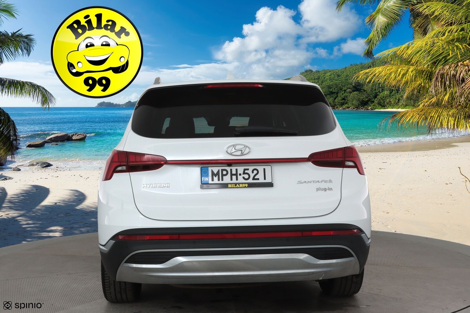 Hyundai Santa Fe 2023 1.6 T-GDI 265 hv Plug in 4WD 6AT Premium 7P *ACC / HUD / 360° / Muistipenkki / Ilmastoidut nahat / Navi / LED / KeylessGo* - KATSO KAMPANJAHINTA! / SoH 98,7% / 1.Om Suomi-auto / Kahdet renkaat aluvanteilla / Merkkihuollettu / Viimeisin huolto 44tkm - Osta nyt, maksa vasta ensi vuonna