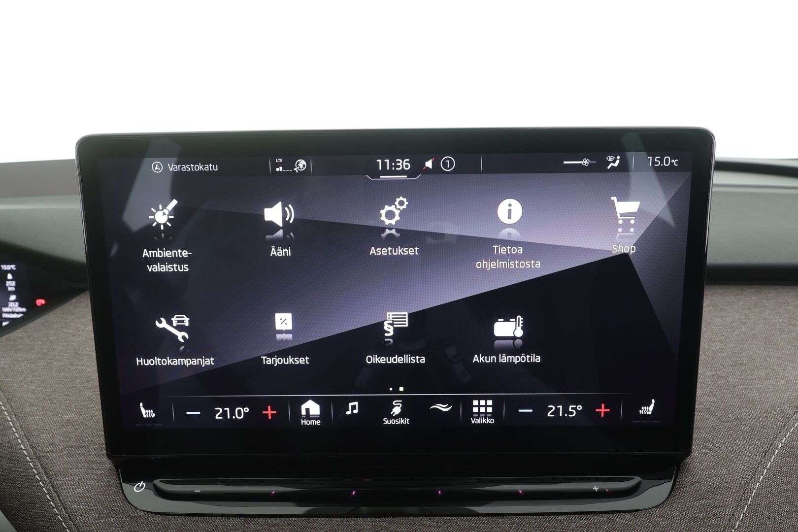 Skoda Enyaq 2023 60 Style iV - | ACC | ILP | Koukku | HUD | Matrix | Canton | Crystal face | Muistipenkki | P.kamera | Side Assist | Keyless | 2x renkaat aluin | 1-om Suomiauto | 