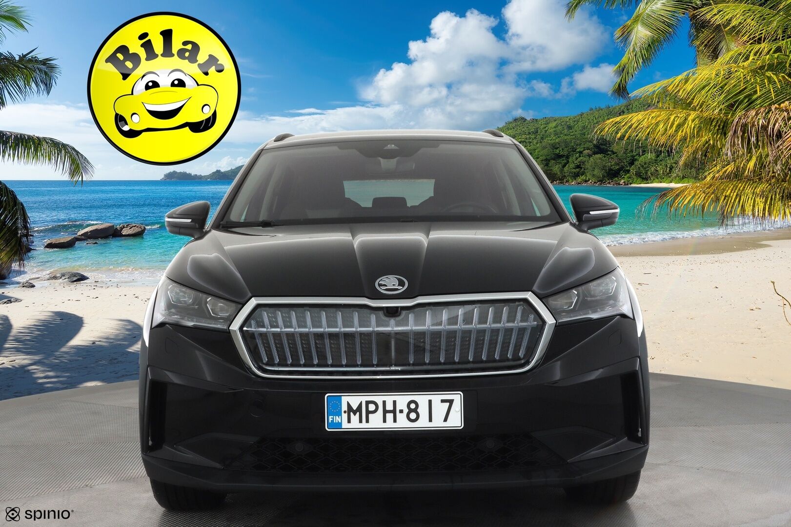 Skoda Enyaq 2023 60 Style iV - | ACC | ILP | Koukku | HUD | Matrix | Canton | Crystal face | Muistipenkki | P.kamera | Side Assist | Keyless | 2x renkaat aluin | 1-om Suomiauto | 