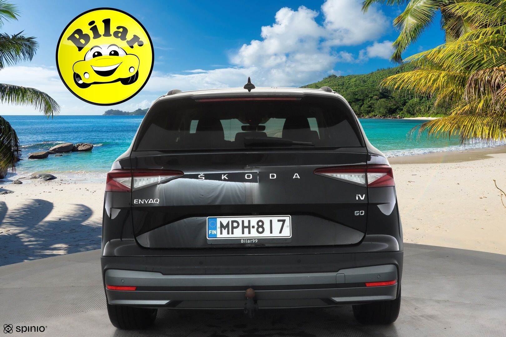 Skoda Enyaq 2023 60 Style iV - | ACC | ILP | Koukku | HUD | Matrix | Canton | Crystal face | Muistipenkki | P.kamera | Side Assist | Keyless | 2x renkaat aluin | 1-om Suomiauto | 