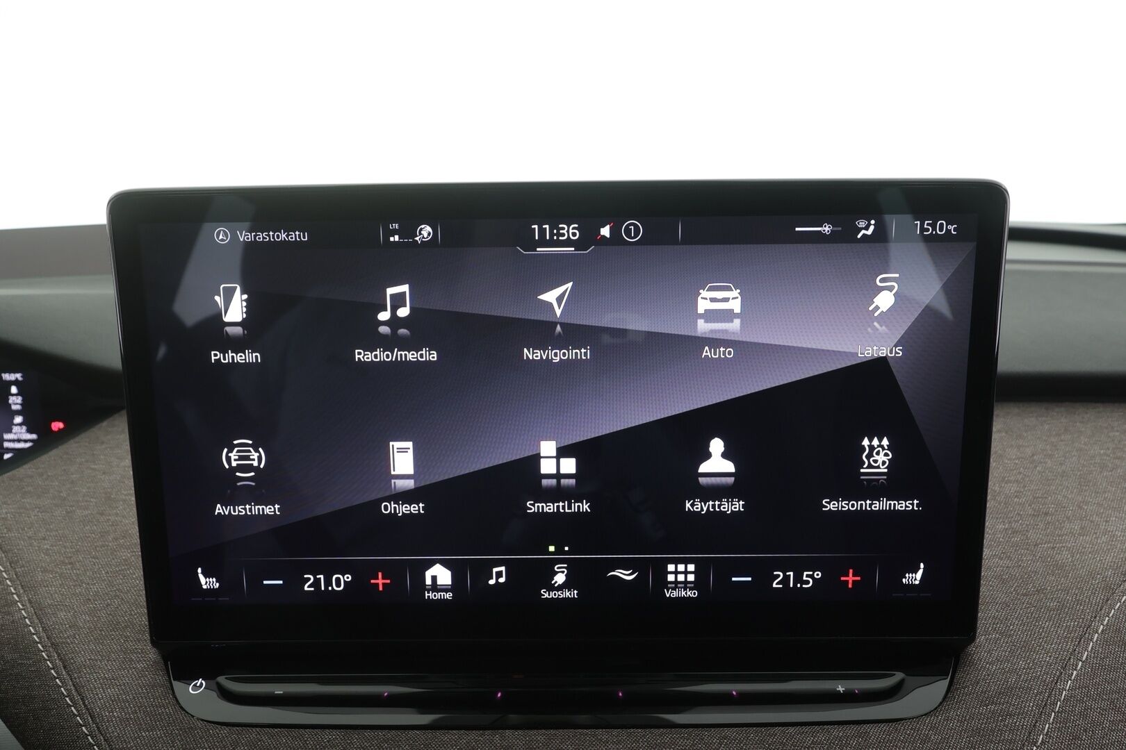 Skoda Enyaq 2023 60 Style iV - | ACC | ILP | Koukku | HUD | Matrix | Canton | Crystal face | Muistipenkki | P.kamera | Side Assist | Keyless | 2x renkaat aluin | 1-om Suomiauto | 