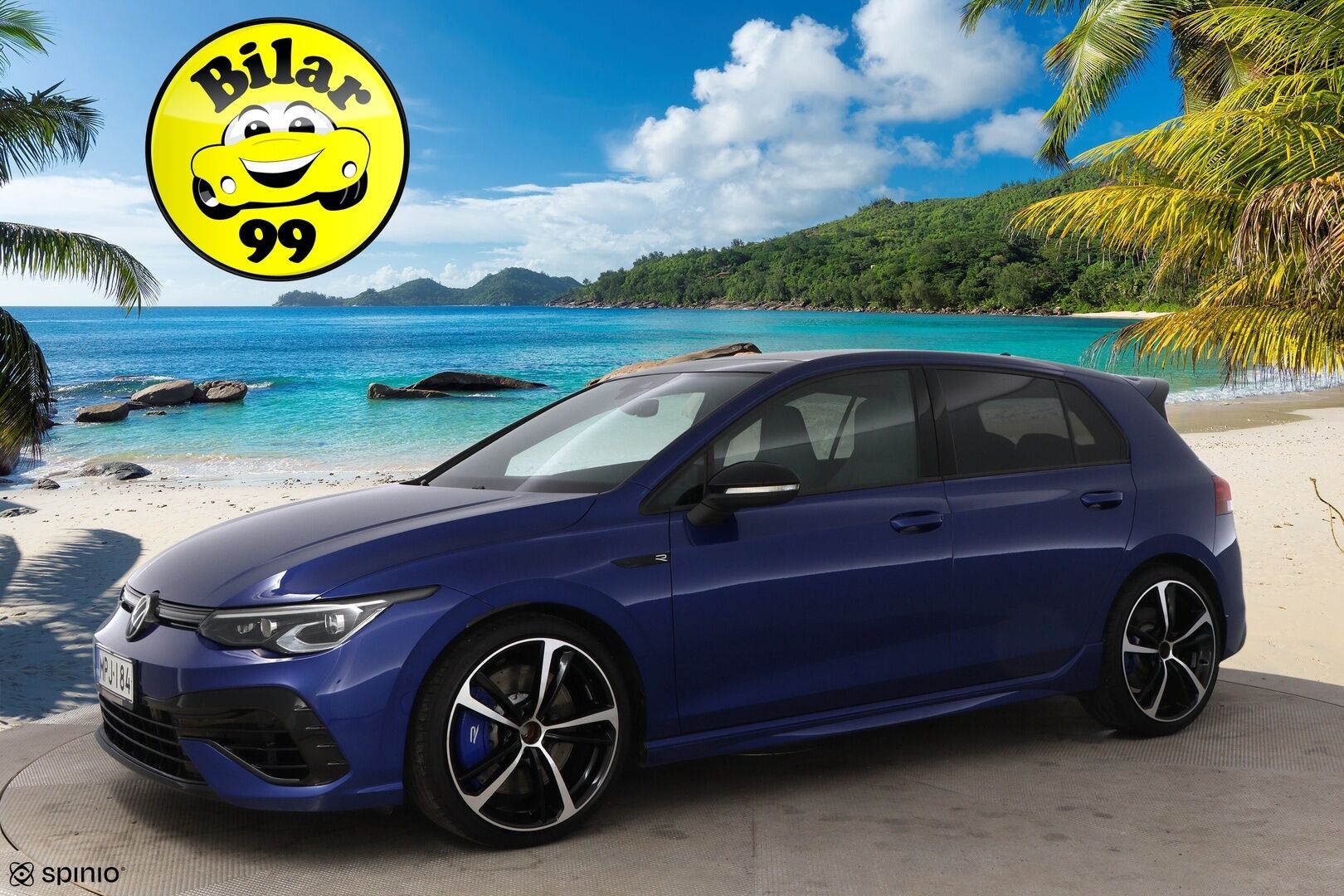 Volkswagen Golf 2021 R 2.0 TSI 235 kW 4MOTION DSG - 2,99 % KORKOTARJOUS TÄHÄN AUTOON - Adapt.Vakkari / R-Performance Paketti / Kattoluukku / Ratinlämmitys / KeylessGo / Kangas-Alcantara / Näyttävä yksilö!