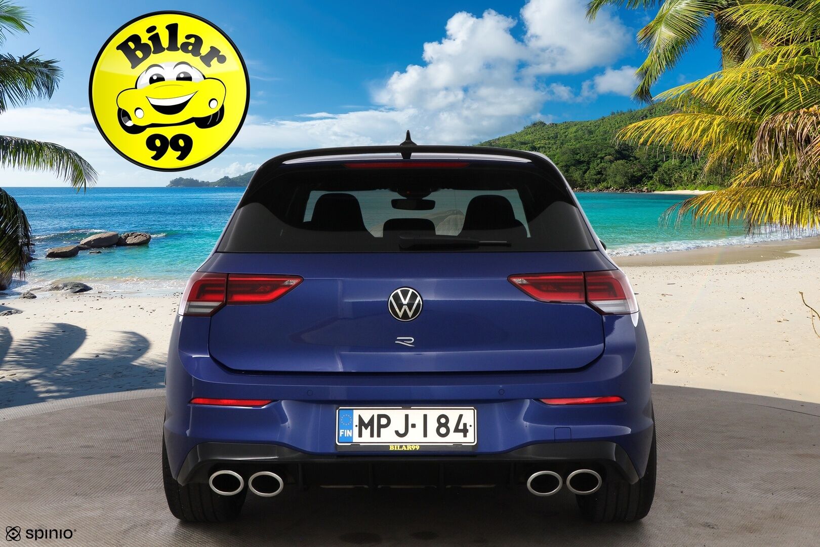 Volkswagen Golf 2021 R 2.0 TSI 235 kW 4MOTION DSG - 2,99 % KORKOTARJOUS TÄHÄN AUTOON - Adapt.Vakkari / R-Performance Paketti / Kattoluukku / Ratinlämmitys / KeylessGo / Kangas-Alcantara / Näyttävä yksilö!