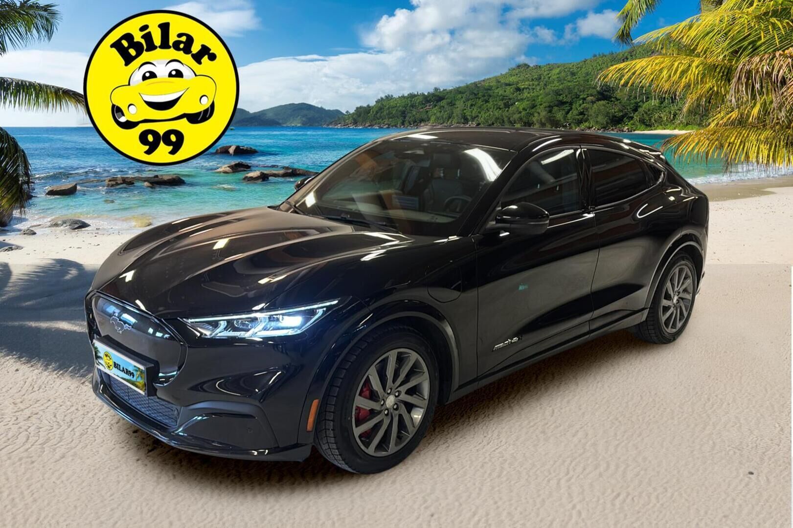 Ford MUSTANG MACH-E 2022 98kWh 351hv AWD 5-ovinen *Acc / Kessy / Nahkasisusta!* - Huippuvarusteet / Sopu kilsat / Iso akku