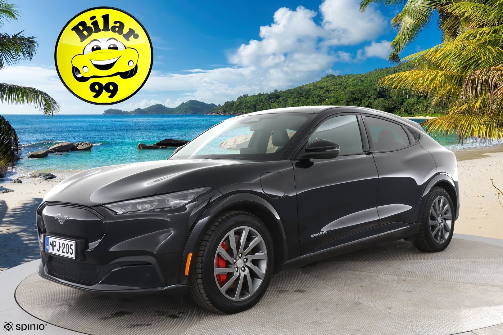 Ford MUSTANG MACH-E 2022 351hv AWD *ACC / Muistipenkit / BLISS / Kessy / Nahkasisusta * - Huippuvarusteet / Sopu kilsat / Iso akku