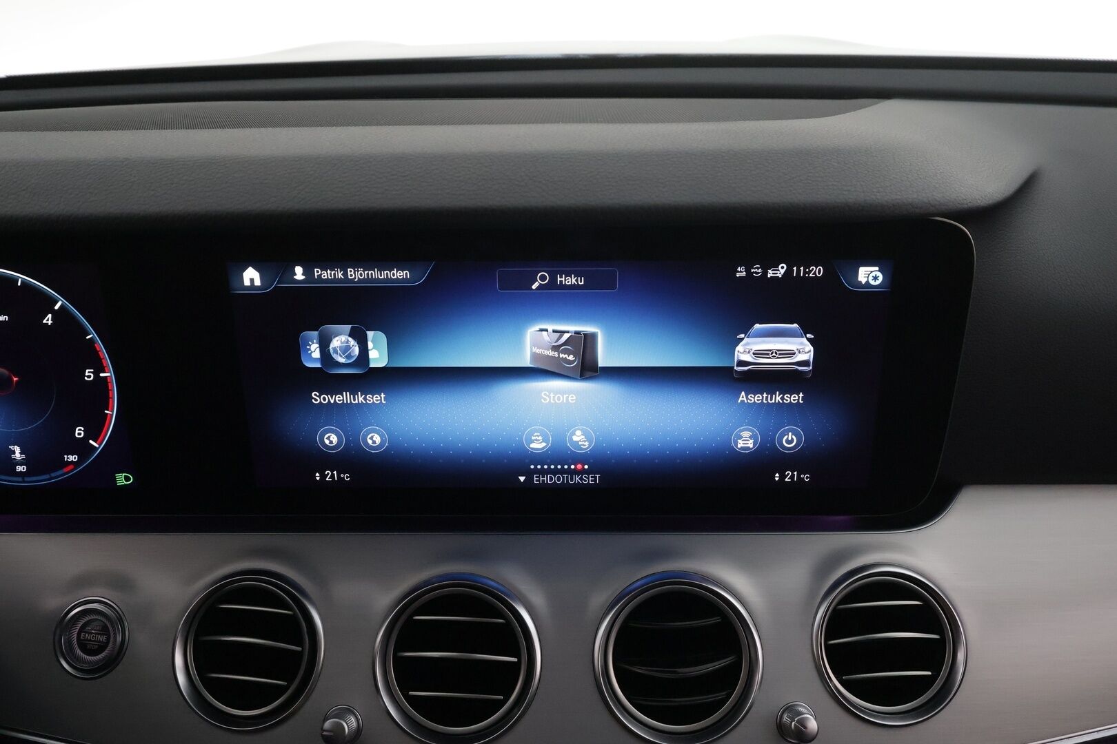 Mercedes-Benz E 2021 200 d T A Business * Webasto / Koukku / LED / P.Kamera / Navi / Sportpenkit * - Facelift