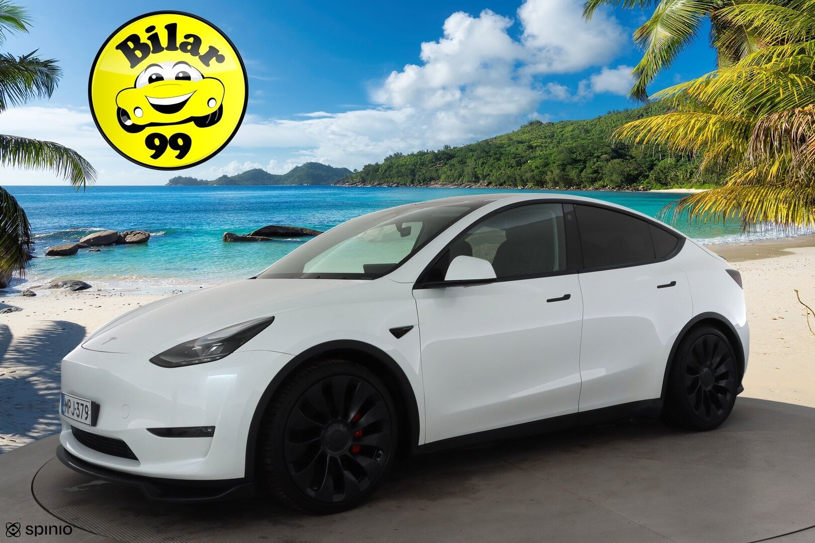 Tesla Model Y 2024 Long Range Dual Motor * Koukku / Lasikatto / ILP / ACC / Matrix-LED / Muistipenkki / P.kamera / Premium Audio * - Suomi-auto / 2x Latauskaapelit / Kahdet renkaat aluvanteilla 