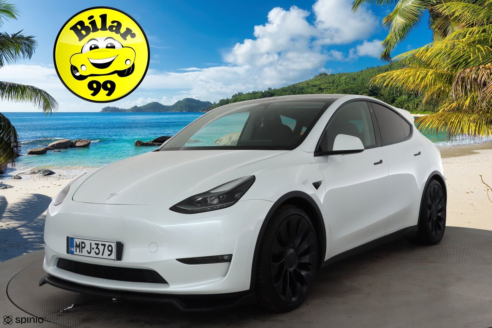 Tesla Model Y 2024 Long Range Dual Motor * Koukku / Lasikatto / ILP / ACC / Matrix-LED / Muistipenkki / P.kamera / Premium Audio * - Suomi-auto / 2x Latauskaapelit / Kahdet renkaat aluvanteilla 