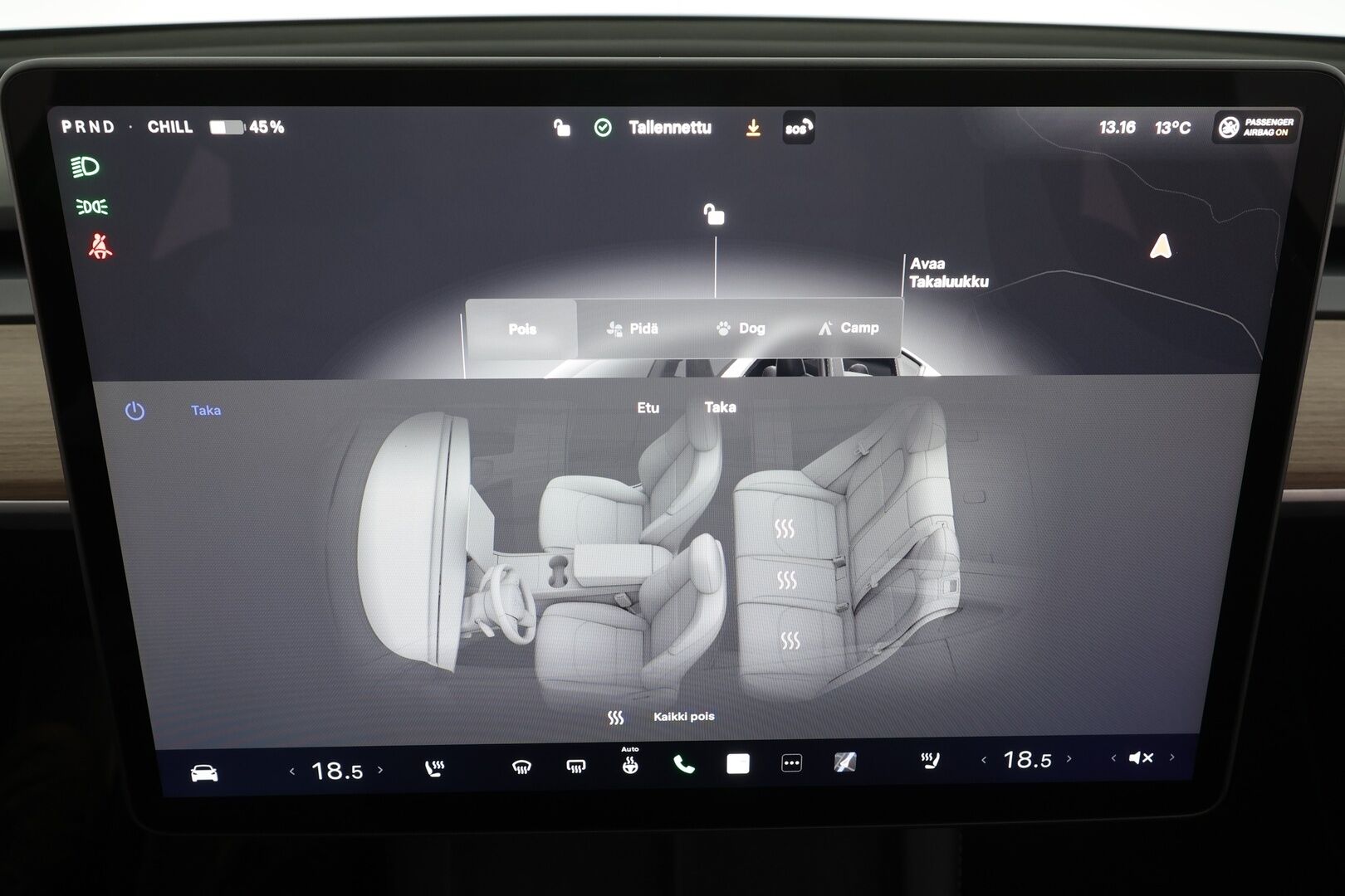 Tesla Model Y 2024 Performance * Koukku / Lasikatto / ILP / ACC / Matrix-LED / Muistipenkki / P.kamera / Premium Audio * - Lippasarja / Suomi-auto / Kahdet renkaat aluvanteilla 