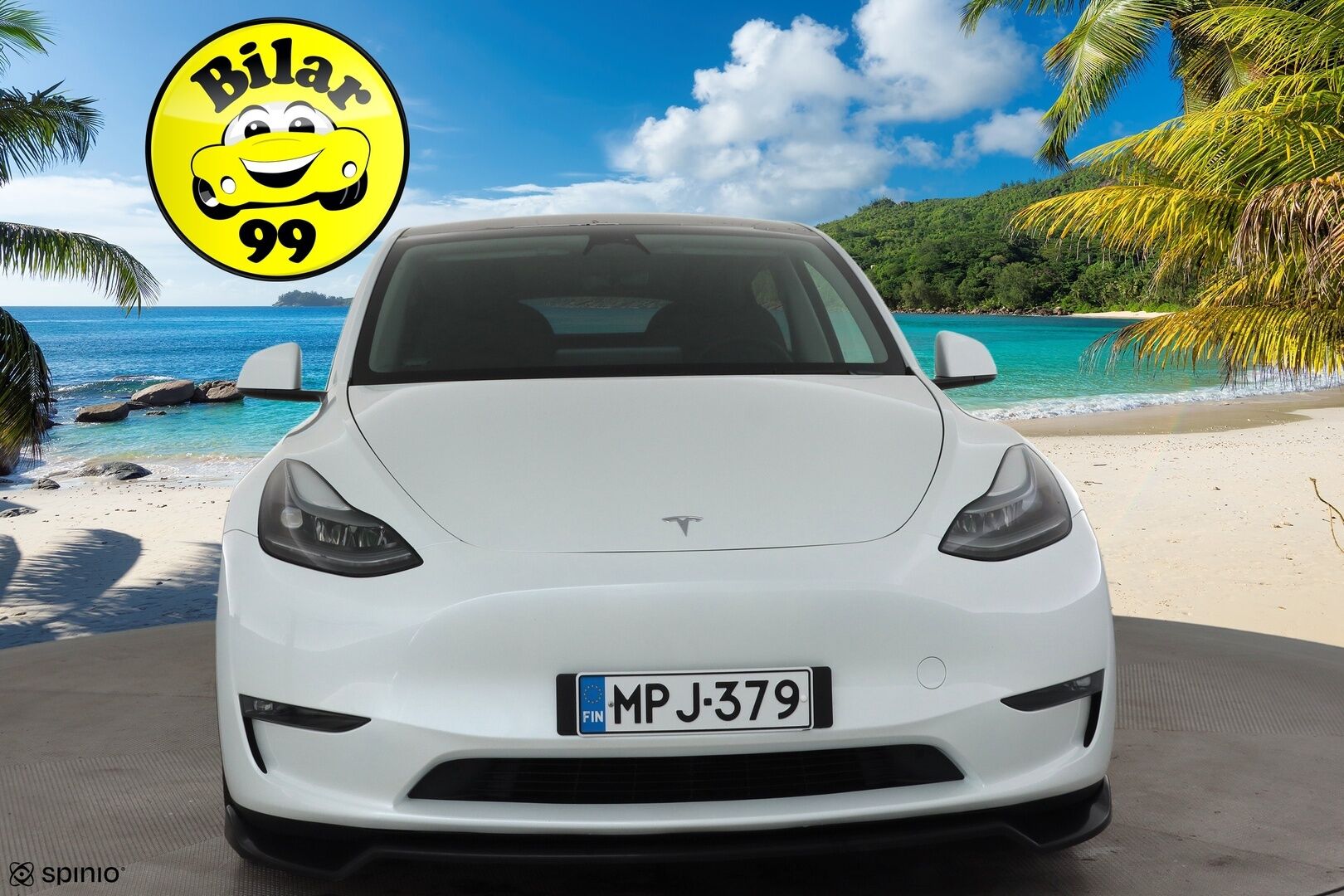 Tesla Model Y 2024 Performance * Koukku / Lasikatto / ILP / ACC / Matrix-LED / Muistipenkki / P.kamera / Premium Audio * - Lippasarja / Suomi-auto / Kahdet renkaat aluvanteilla 