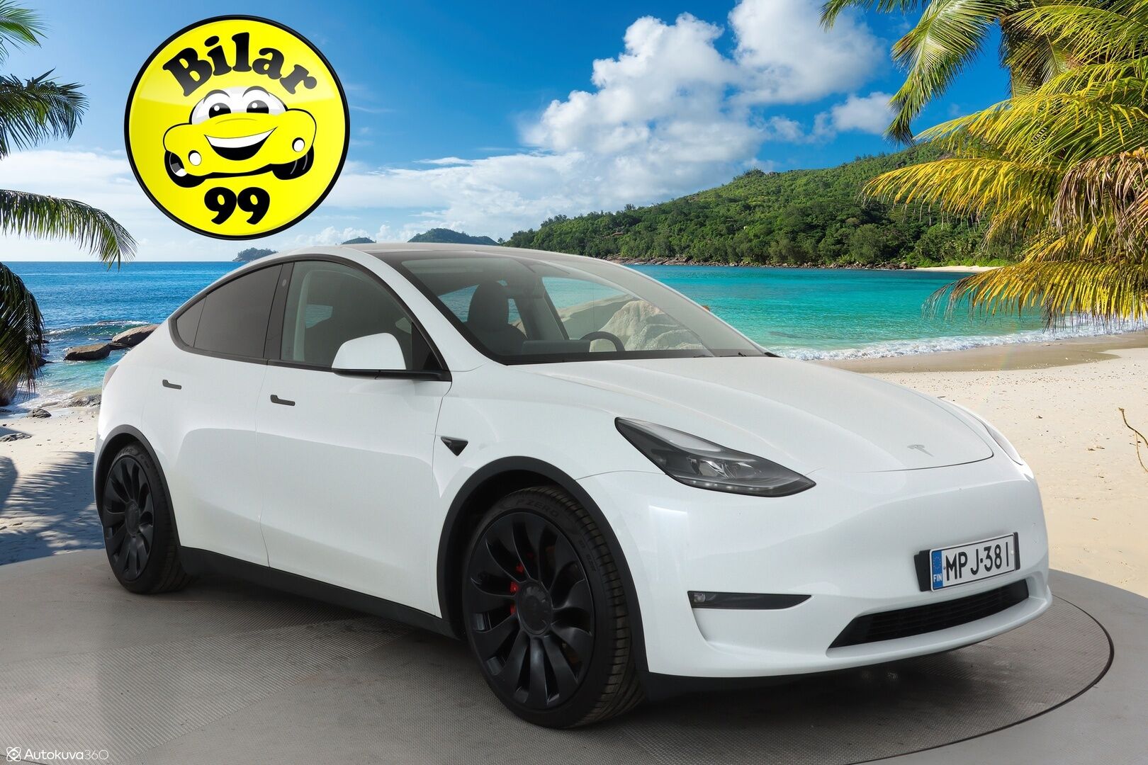 Tesla Model Y 2024 Performance - 3,99 % KORKOTARJOUS TÄHÄN AUTOON - 1OM Suomiauto / Matrix LED / Lämpöpumppu / Premium Audio / Lasikatto / Ratinlämmitys / Akku kuntotarkastettu!