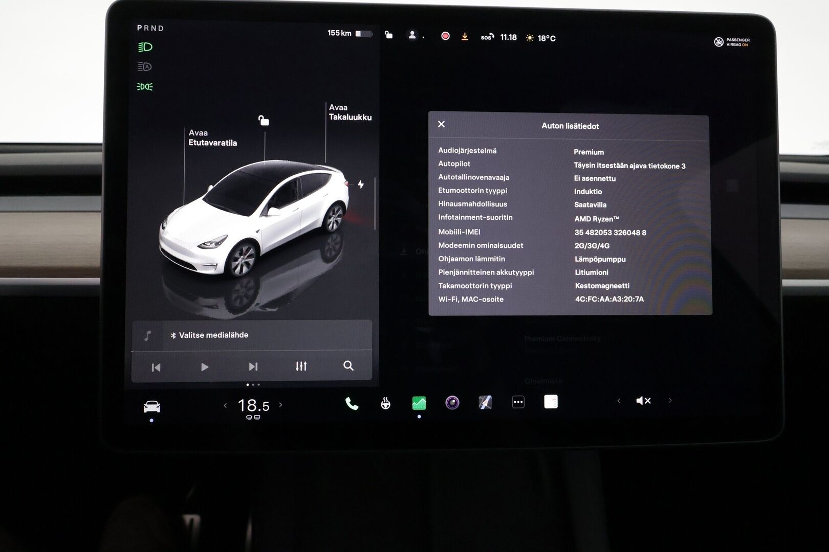 Tesla Model Y 2024 Performance - 3,99 % KORKOTARJOUS TÄHÄN AUTOON - 1OM Suomiauto / Matrix LED / Lämpöpumppu / Premium Audio / Lasikatto / Ratinlämmitys / Akku kuntotarkastettu!