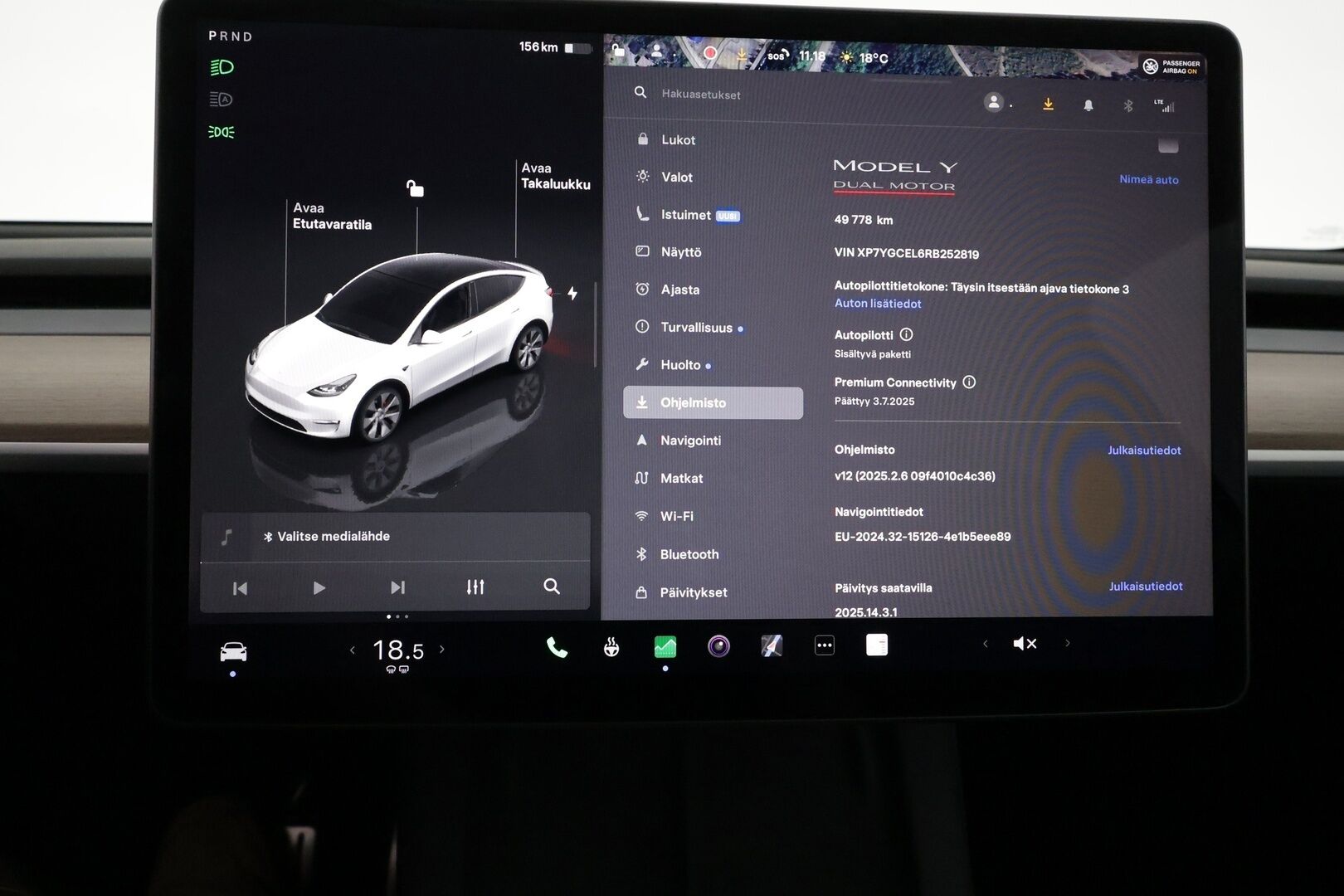 Tesla Model Y 2024 Performance - 3,99 % KORKOTARJOUS TÄHÄN AUTOON - 1OM Suomiauto / Matrix LED / Lämpöpumppu / Premium Audio / Lasikatto / Ratinlämmitys / Akku kuntotarkastettu!