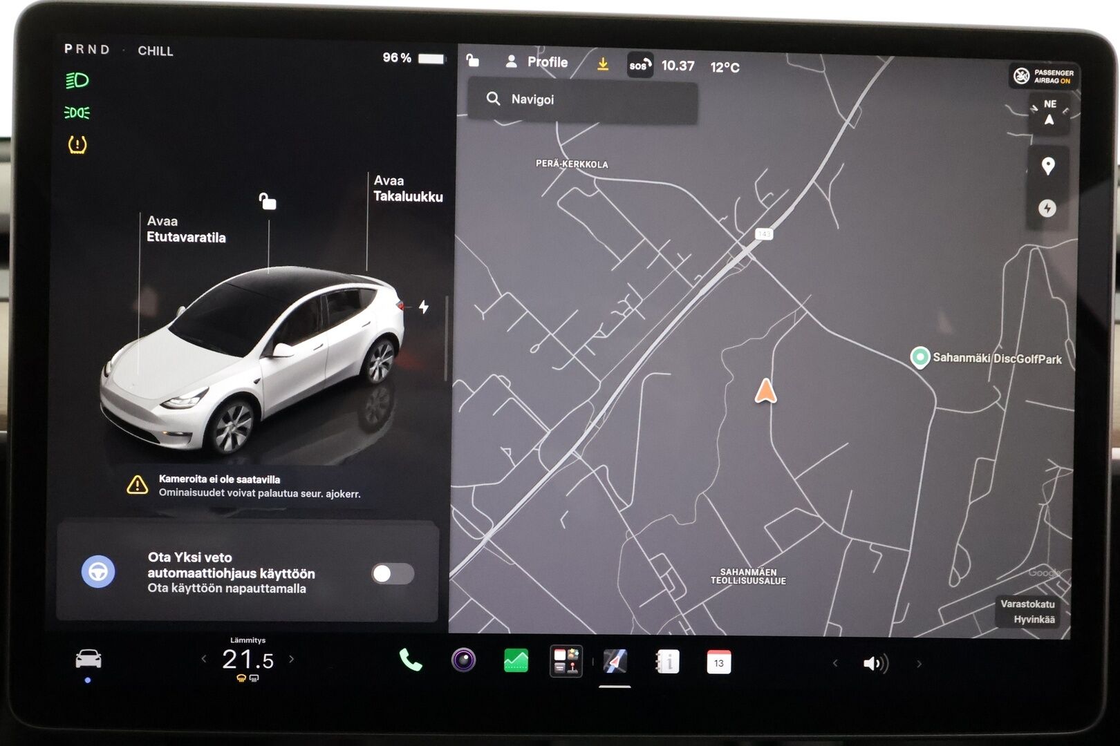 Tesla Model Y 2024 RWD - | ACC | ILP | Koukku | Ryzen | Matrix-LED | Premium Audio | Lasikatto | Sähkönahat | Muistipenkki | P.kamera | 2x renkaat aluin | 1-om suomiauto | 