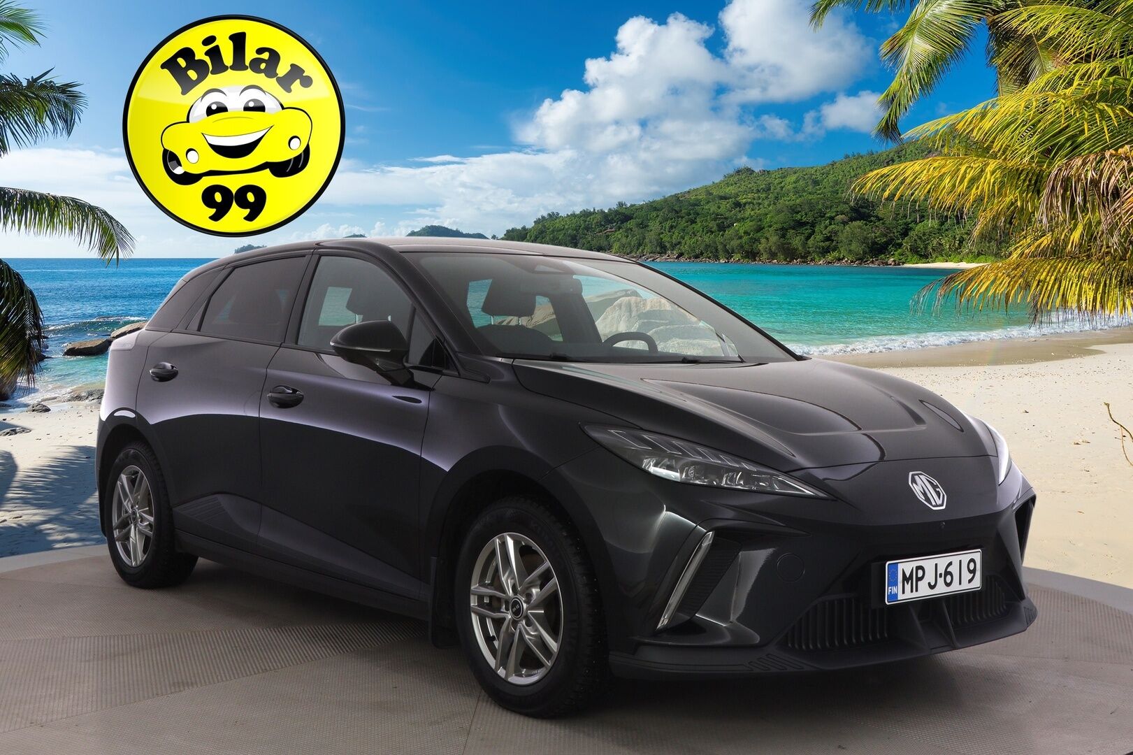 MG MG4 2023 Luxury *Koukku / Adapt. vakkari / 360-Kamera / BLIS / Puolinahat / Navi / KeyLessGo / Digimittaristo / ILP* - *Kahdet renkaat vanteineen / Pienet kilometrit / Edullista ajoa*