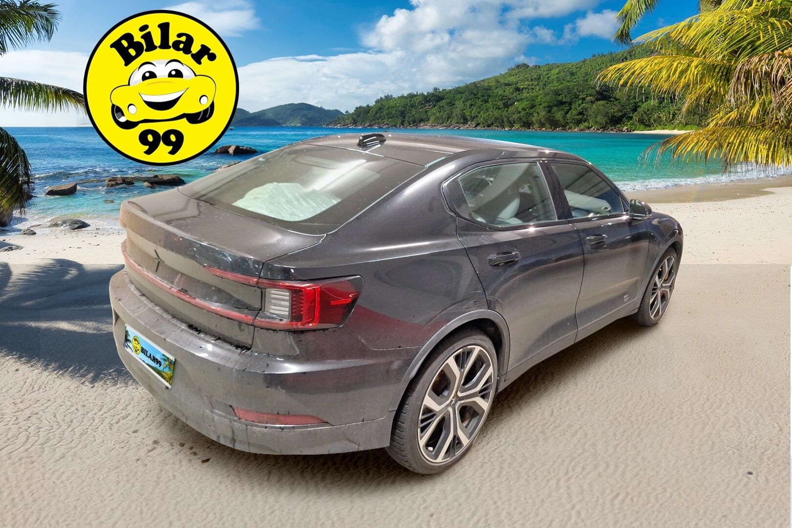 Polestar 2 2022 78kWh, Long Range Dual Motor Performance *Koukku / KeyLessGo / S-Luukku / Adapt. LED** - Juuri saapunut / Merkkihuollettu / Kaistavahti / Liikennemerkkien tunnistus / - HULLUT BLACKWEEK JATKOT - KORKOTARJOUS 2,49%