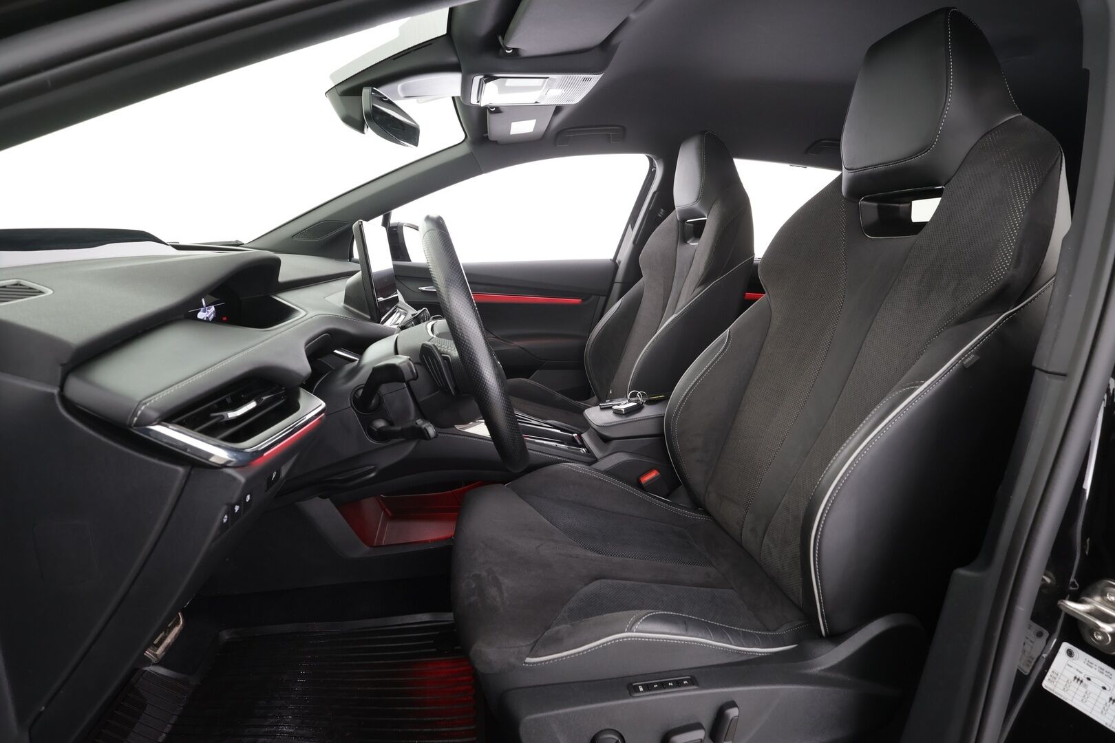 Skoda Enyaq 2023 80x 4x4 SportLine iV * ILP / HUD / ACC / Koukku / Matrix-LED / Muistipenkki / P.kamera / Keyless / Apple & Android  * - 1.Om Suomi-auto / Akku kuntotarkastettu SoH 95,4% / Merkkihuollettu / Kahdet Renkaat