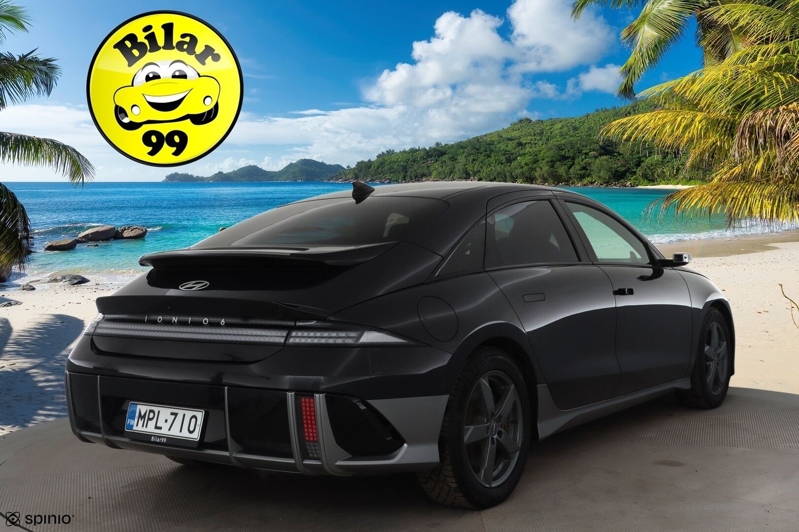 Hyundai IONIQ 6 2024 229 hv Ultimate * Bose / ILP / ACC / Full-LED / 360° / Ilmastoitu Muistipenkki / HUD / Digi-peilit / Kaistavahti / Navi * - 1-om Suomi-auto / Akku kuntotarkastettu / Kahdet renkaat aluvanteilla