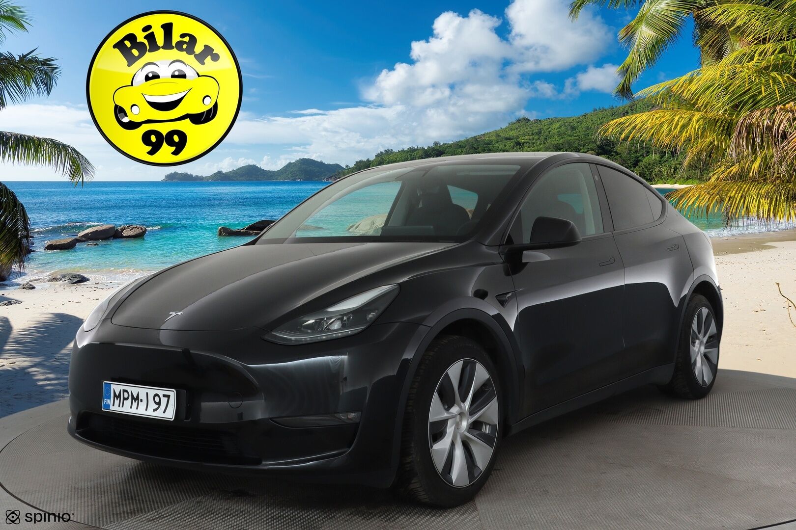 Tesla Model Y 2023 Tesla Model Y Long range Dual motor *Vetokoukku / Lämpöpumppu / AMD Ryzen / Matrix LED / Lasikatto / P.kamera*