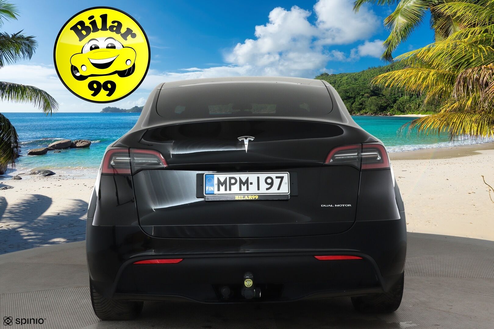 Tesla Model Y 2023 Tesla Model Y Long range Dual motor *Vetokoukku / Lämpöpumppu / AMD Ryzen / Matrix LED / Lasikatto / P.kamera*