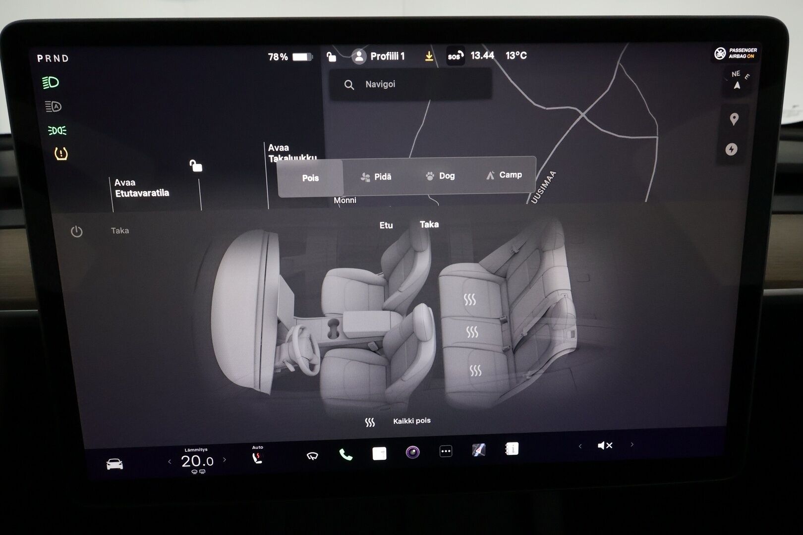 Tesla Model Y 2023 Tesla Model Y Long range Dual motor *Vetokoukku / Lämpöpumppu / AMD Ryzen / Matrix LED / Lasikatto / P.kamera*