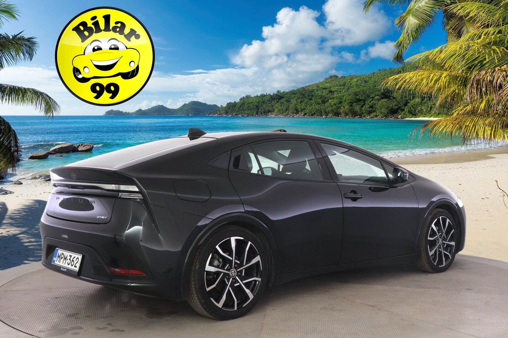 Toyota Prius Plug-in 2023 Hybrid Style ** Juuri tullut! / Digipeili / Adapt.vakkari / 2x Toyotan vanteet / LED / Sähköpenkki / Navi / P.kamera ** - Upea Suomi-auto kaksilla vanteilla ja hyvillä varusteilla! - HULLUT AVAJAISHULINAT KORKOTARJOUS 3,29 %