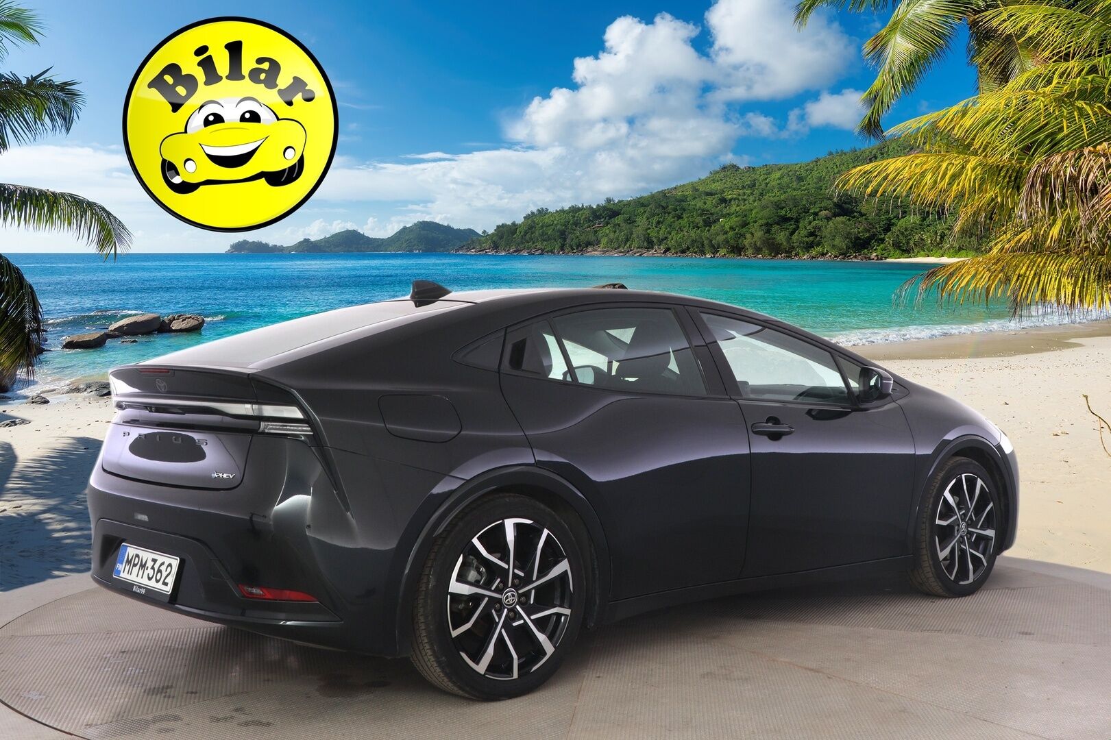 Toyota PRIUS 2023 Plug-In Hybrid Style - Digipeili / Adapt.vakkari / 2x Toyotan vanteet / LED / Sähköpenkki / Navi / P.kamera / Suomi-auto