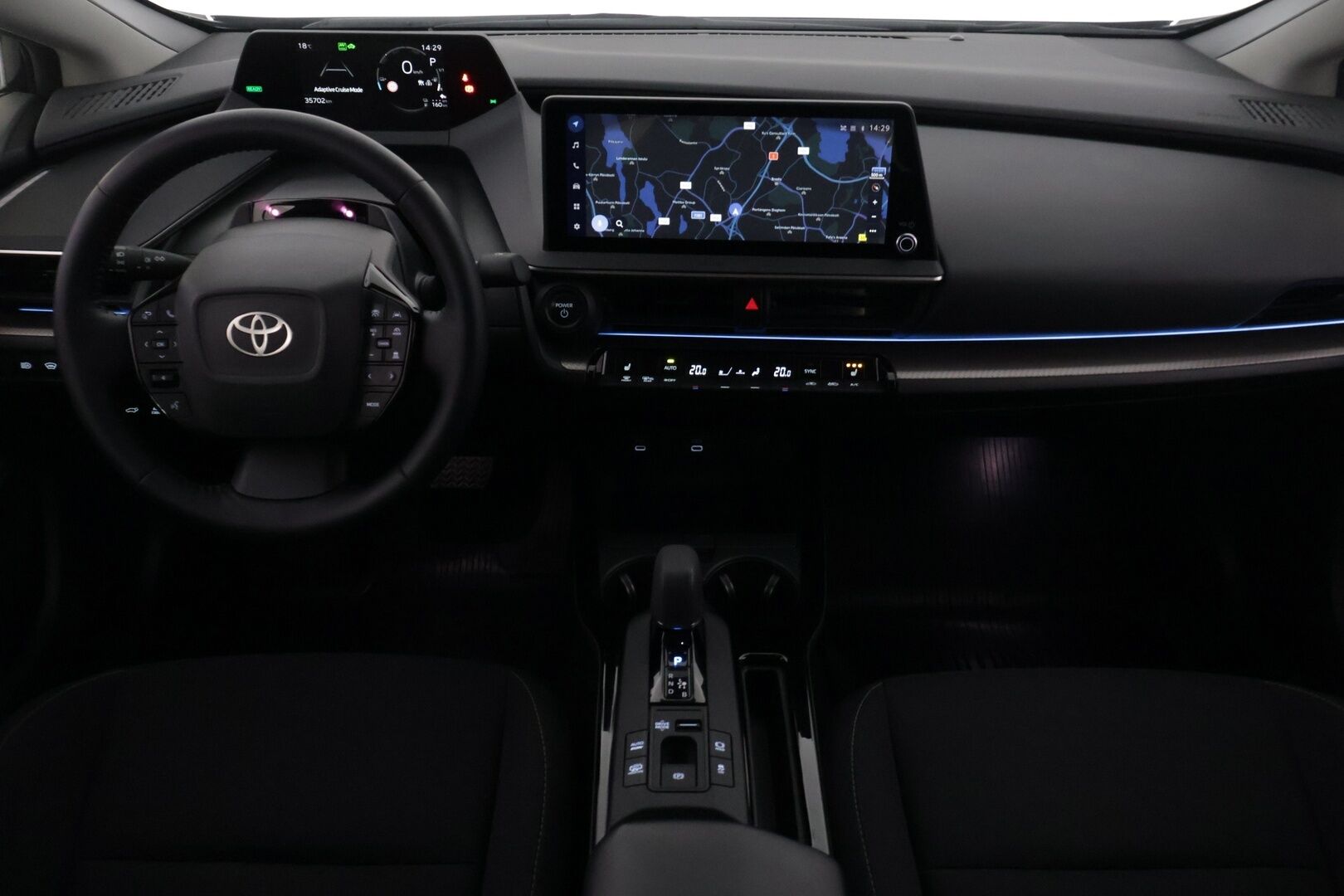 Toyota PRIUS 2023 Plug-In Hybrid Style - Digipeili / Adapt.vakkari / 2x Toyotan vanteet / LED / Sähköpenkki / Navi / P.kamera / Suomi-auto