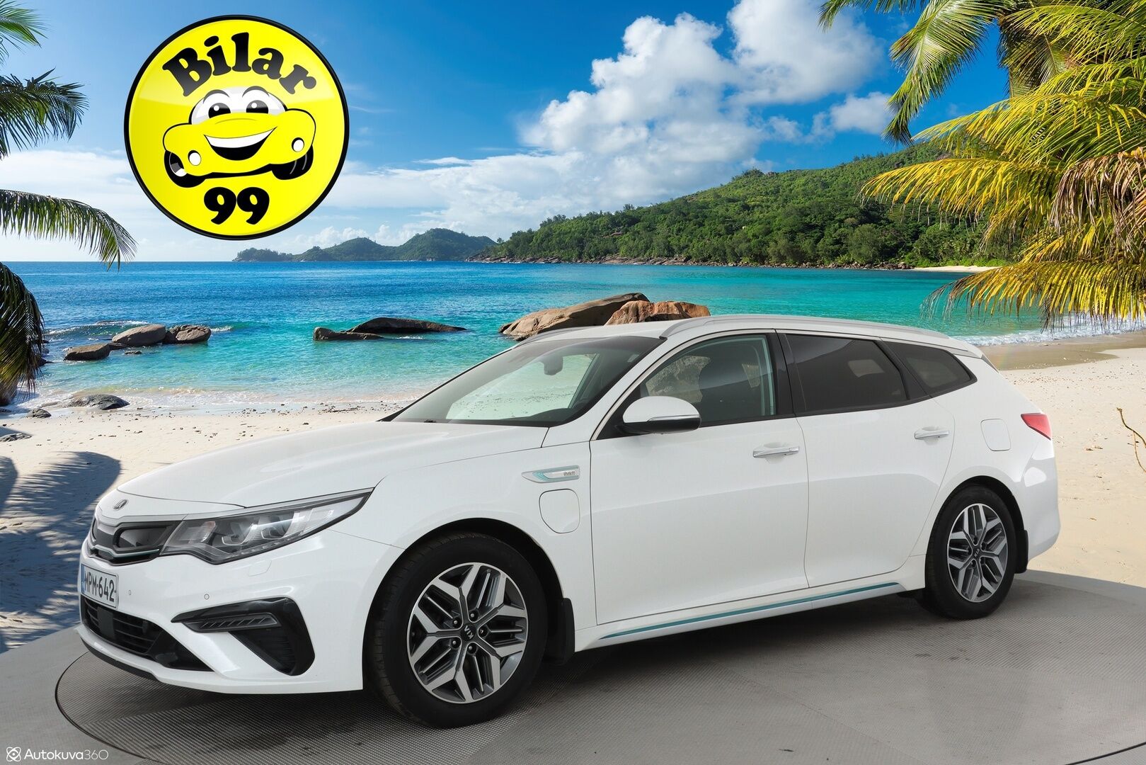 Kia Optima 2020 2,0 GDI PHEV Business Luxury SW A/T **H&K / Koukku / Adapt. vakkari / Lohko / Ilmastoidut penkit /  Keyless / P.kamera / Apple&Android** - Merkkihuollettu / 