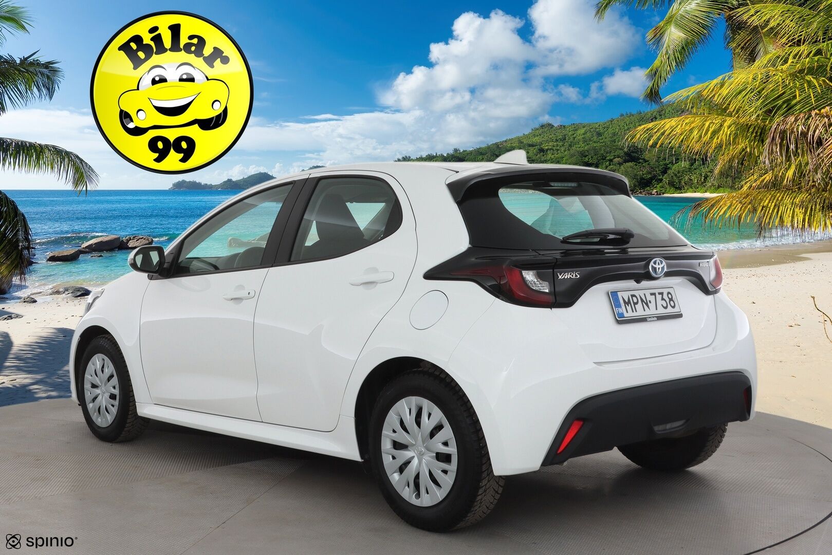 Toyota Yaris 2024 1,5 Hybrid Active * ACC / P.kamera / Kaistavahti / Apple&Android / 2xRenkaat * - 1.Om Suomi-auto / Merkkihuollettu