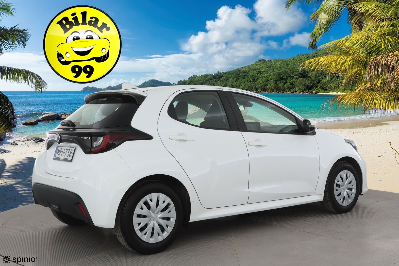 Toyota Yaris 2024 1,5 Hybrid Active * ACC / P.kamera / Kaistavahti / Apple&Android / 2xRenkaat * - 1.Om Suomi-auto / Merkkihuollettu