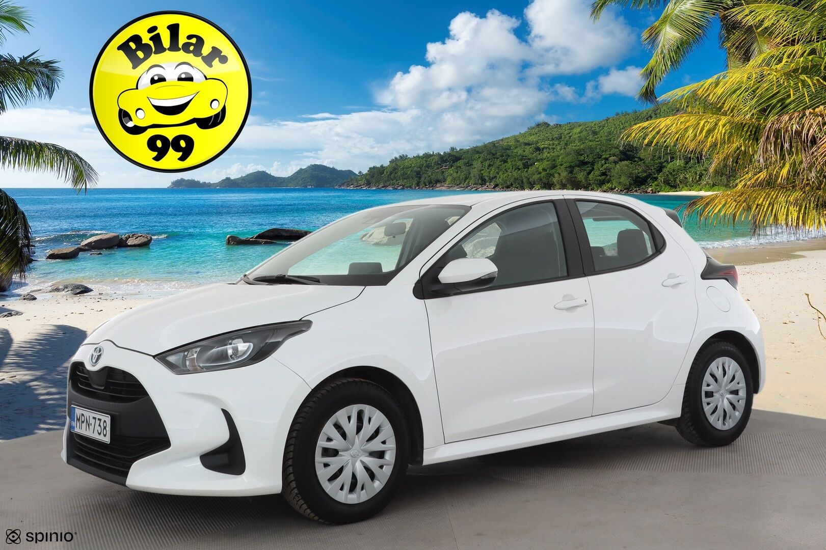 Toyota Yaris 2024 1,5 Hybrid Active * ACC / P.kamera / Kaistavahti / Apple&Android / 2xRenkaat * - 1.Om Suomi-auto / Merkkihuollettu